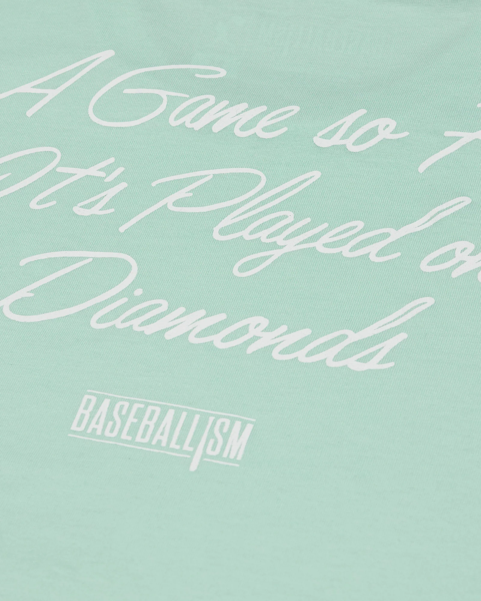 A Game So Fine Women's Warm-Up Tee - Teal - Image 3