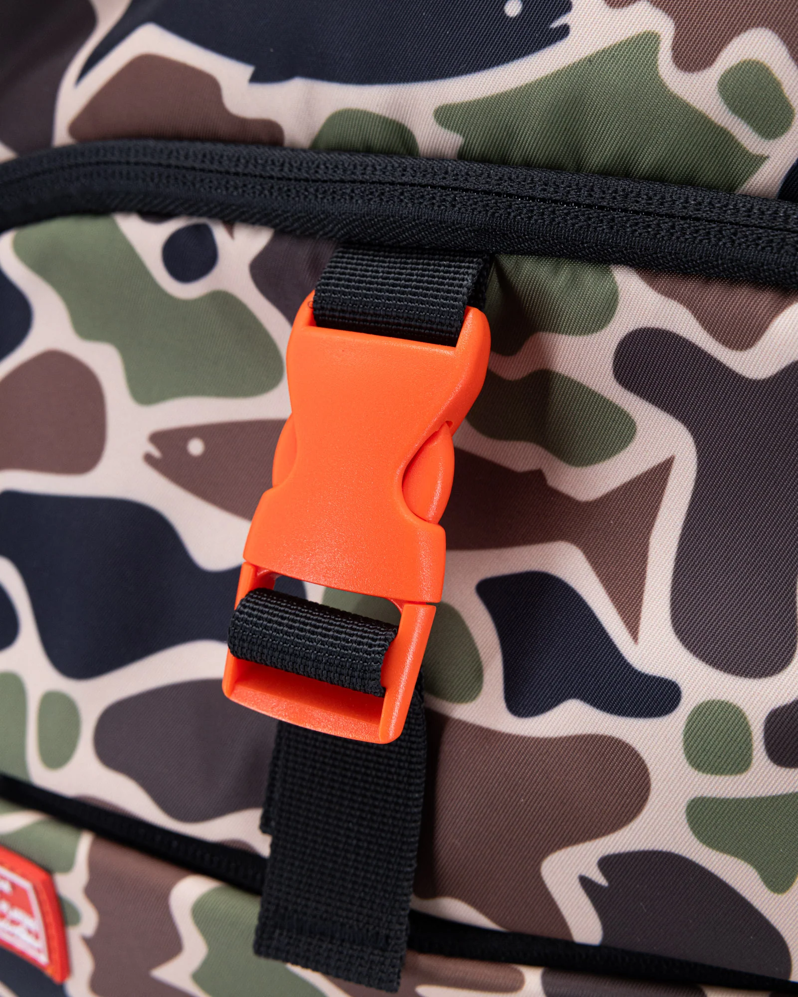 Angler Camo No Fear Cap Clip Backpack - Image 7