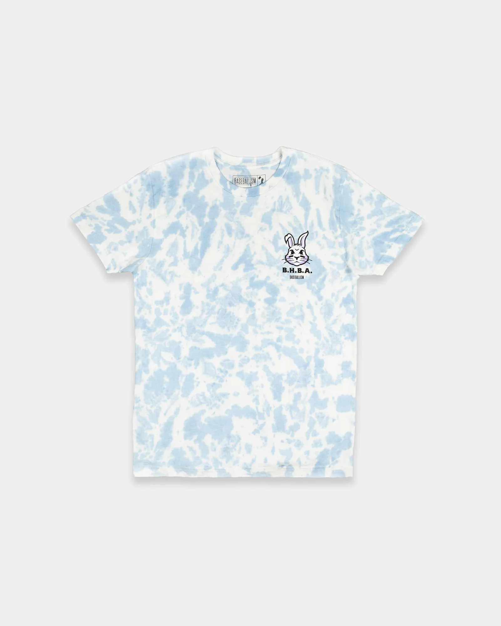 Bad Hop Baseball Academy T-Shirt - Blue Tie Dye - Image 2