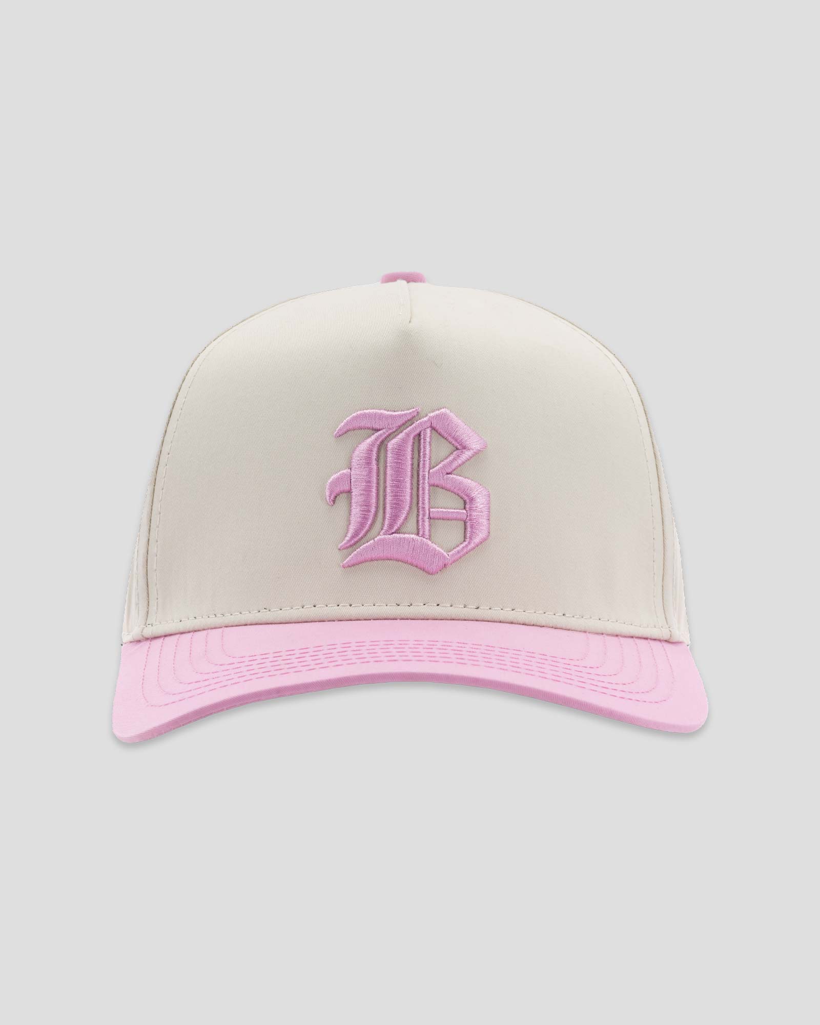 Ballplayer B Five Panel Cap - Pink - Image 2