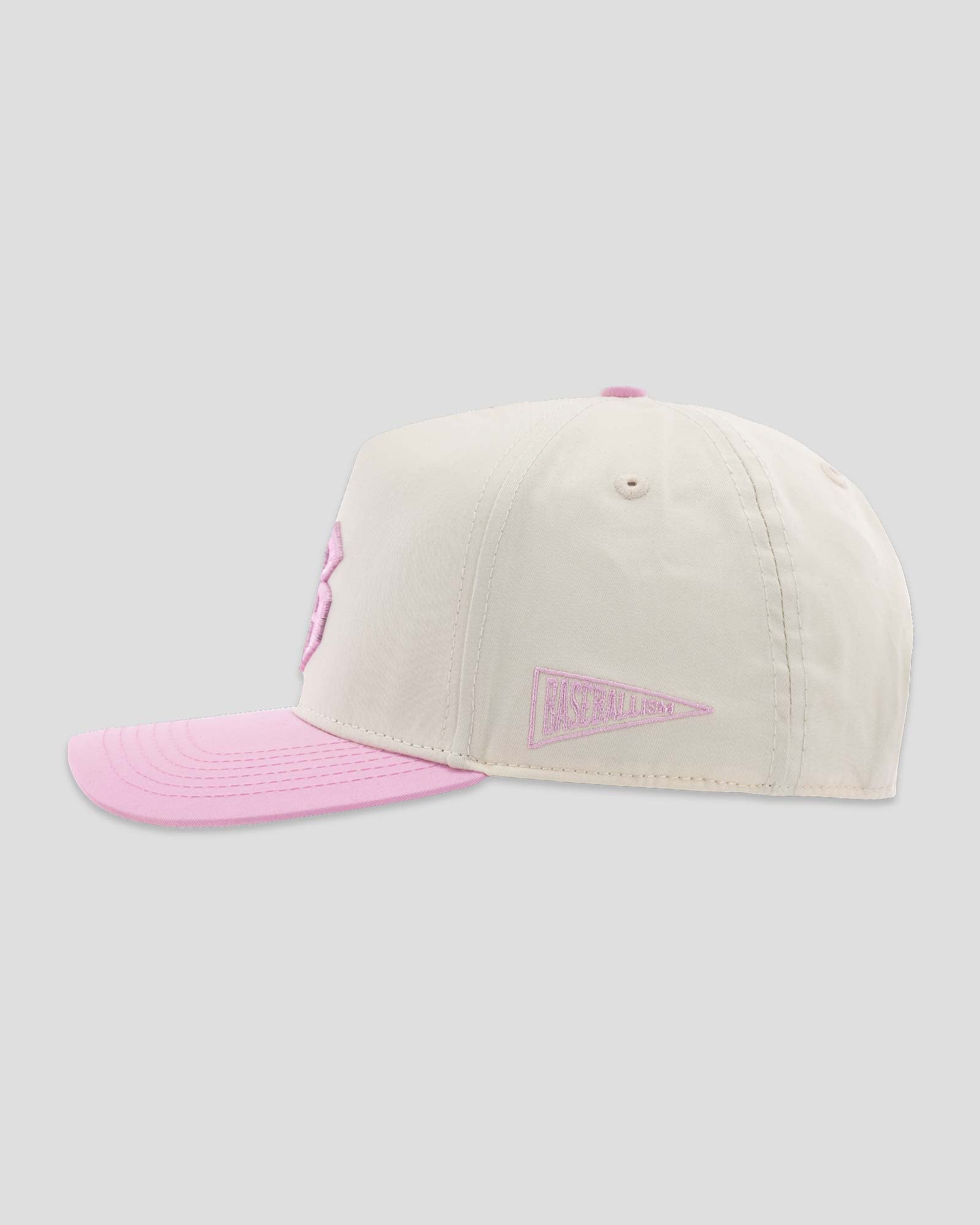 Ballplayer B Five Panel Cap - Pink - Image 3