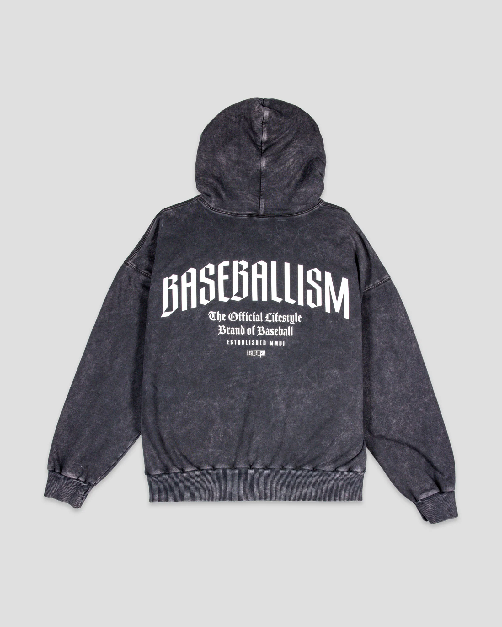 Ballplayer B Relaxed Fit Vintage Washed Hoodie
