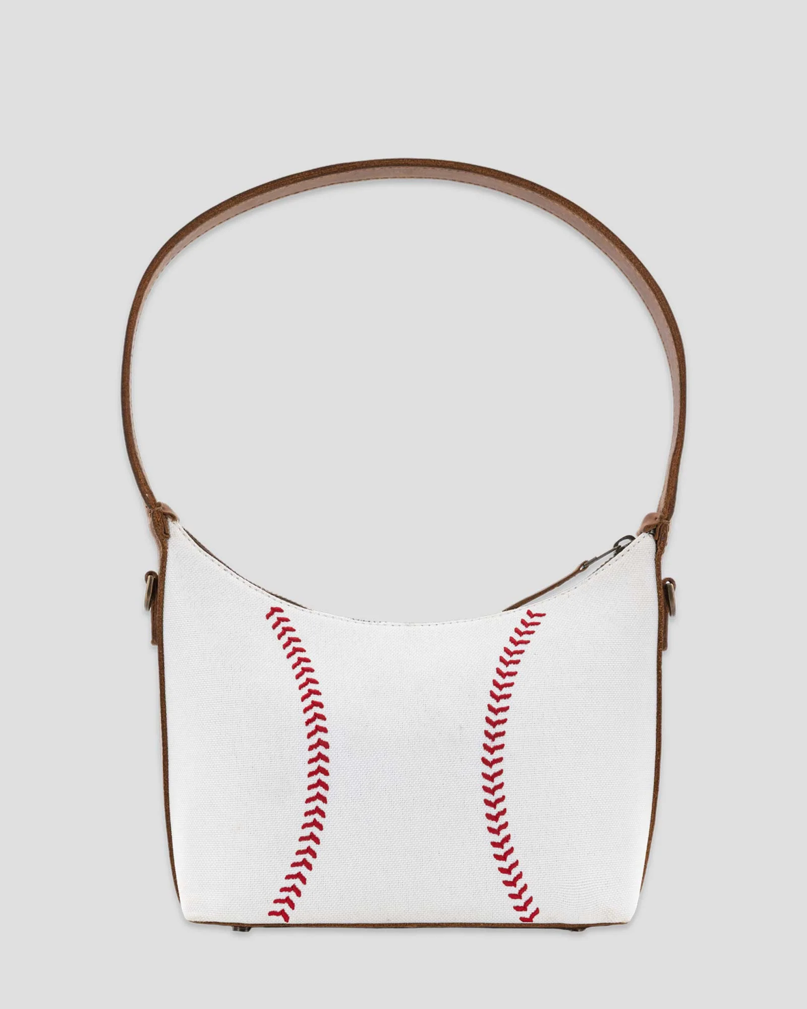 Baseball Seams Shoulder Bag - Image 3