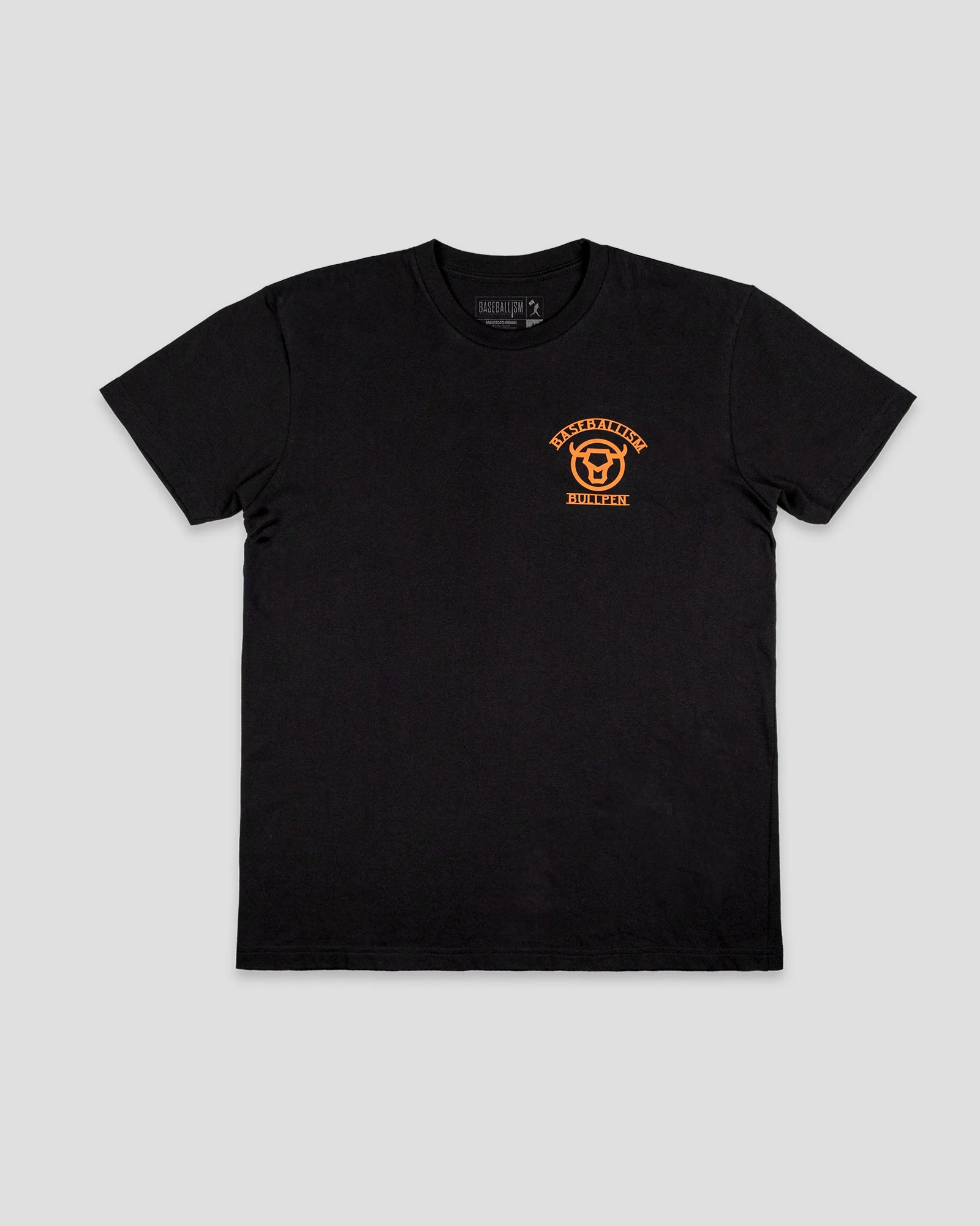 Baseballism Bullpen T-Shirt - Black - Image 2