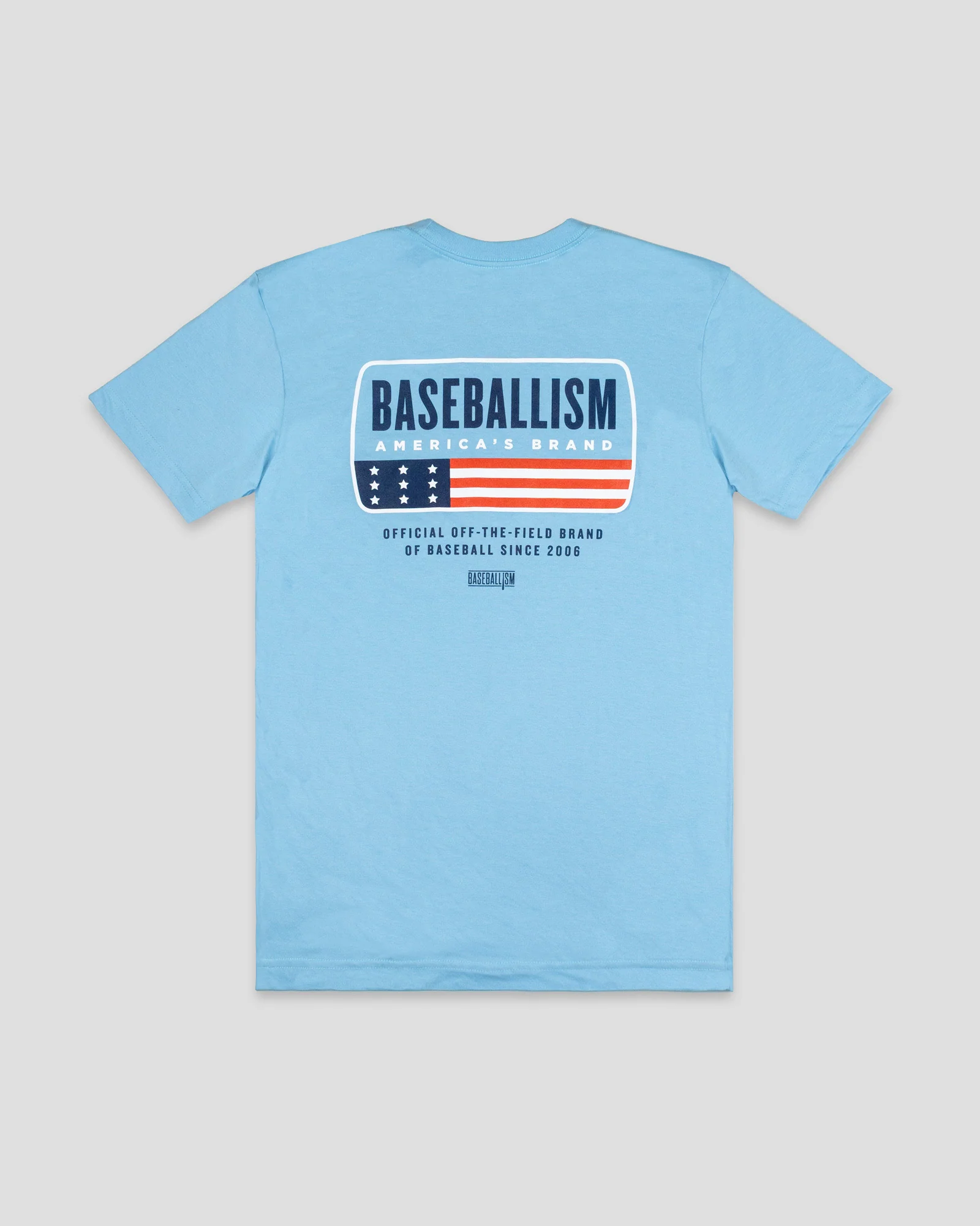 Baseballism Retro T-Shirt - Blue