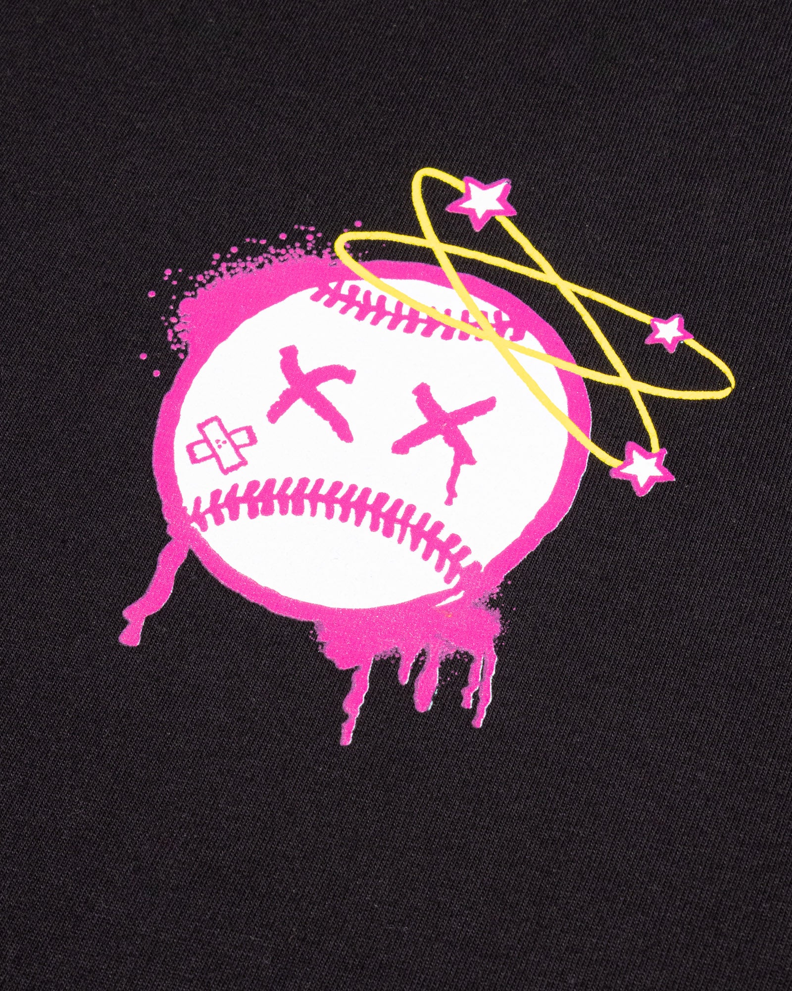 Bat Bros Bad Day Pima Cotton T-Shirt - Black - Image 3