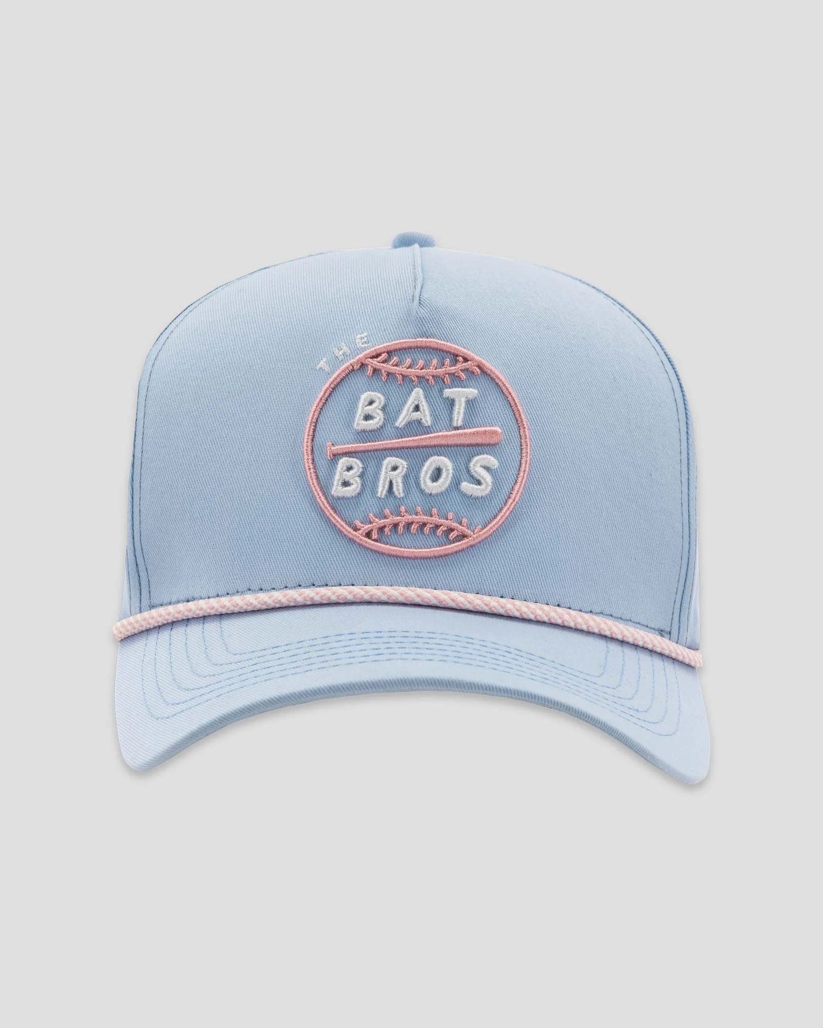 Bat Bros Five Panel Cap - Light Blue - Image 2