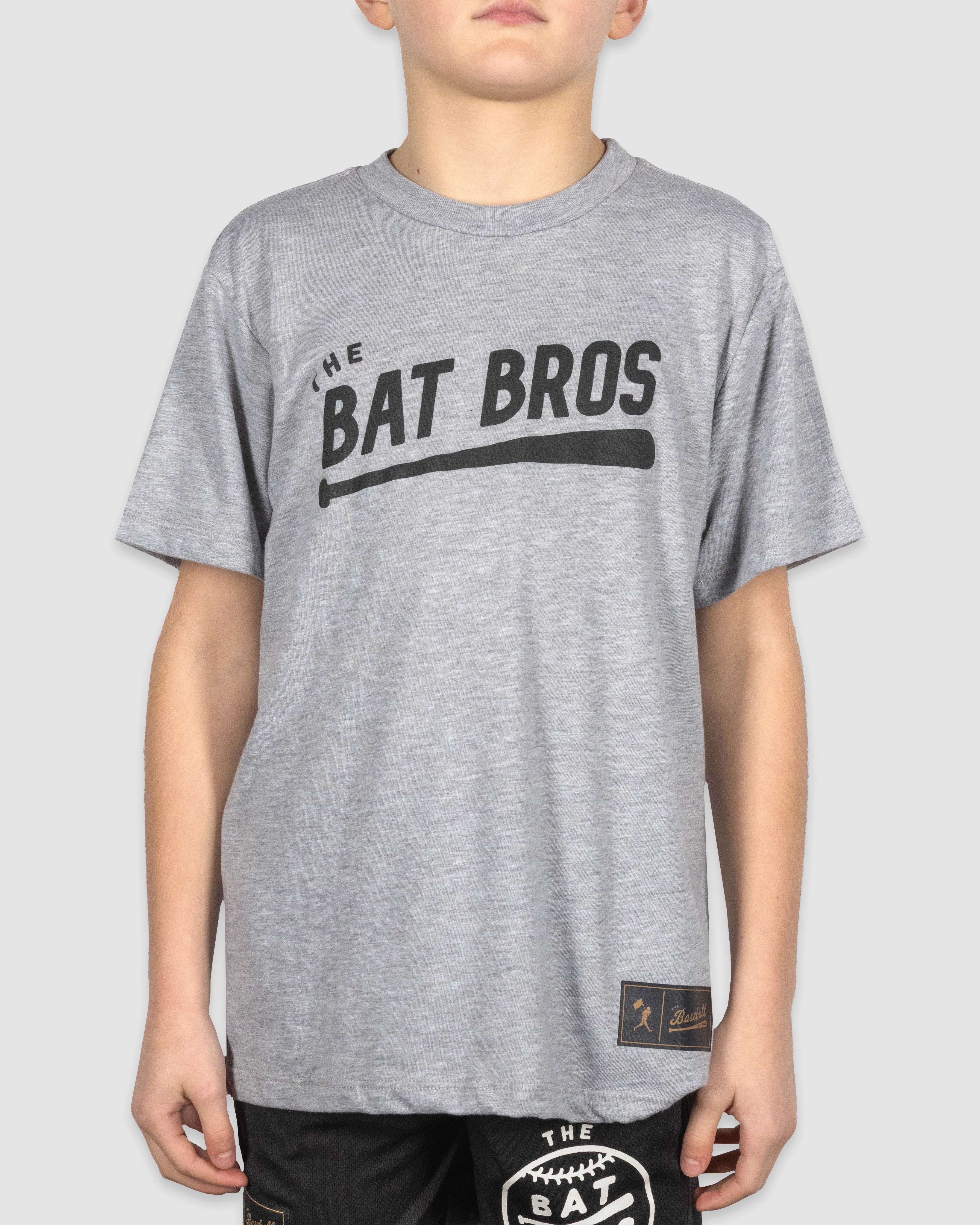 Bat Bros Logo T-Shirt - Youth - Image 2