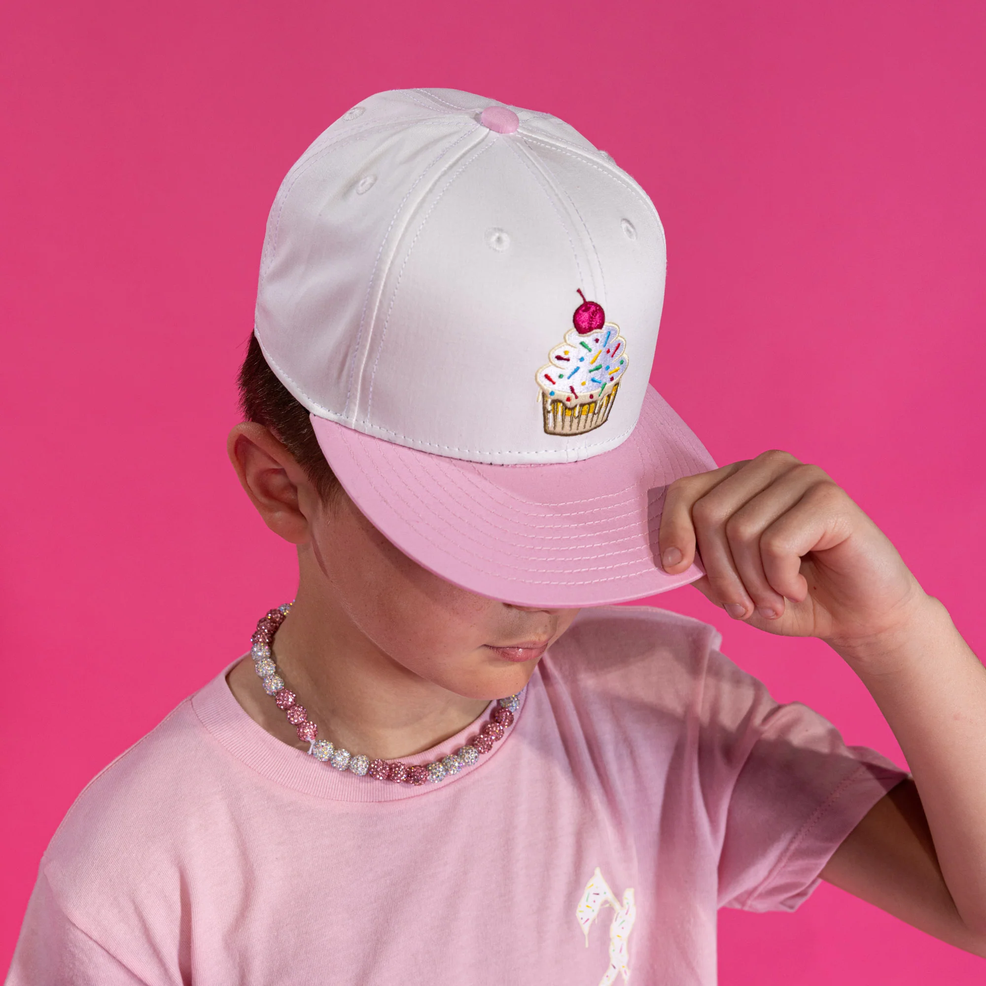 Batter Up Bakery Confetti Cupcake Cap - Youth - Image 4