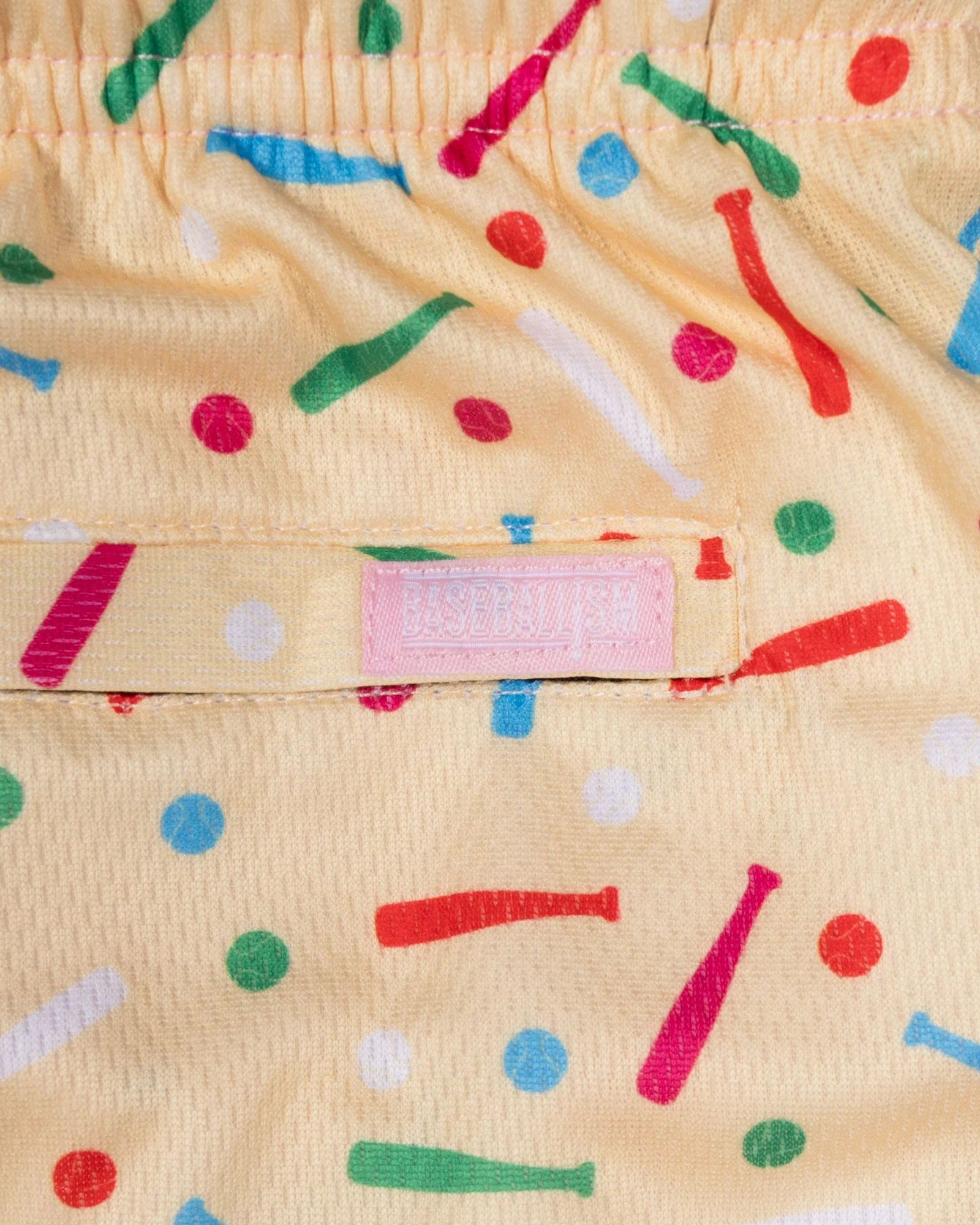 Batter Up Bakery Confetti Cupcake Diamond Air Mesh Shorts - Youth - Image 5