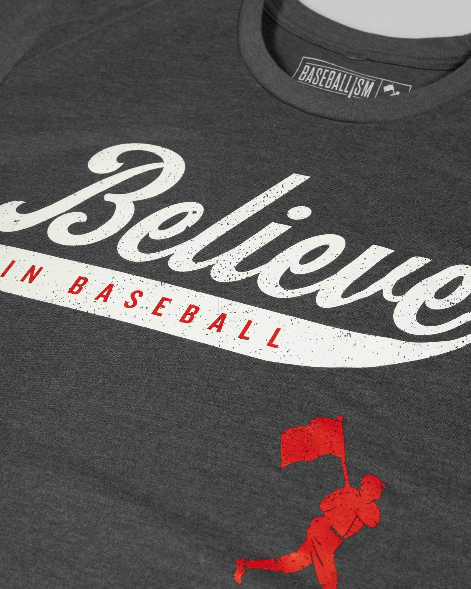 Believe in Baseball T-Shirt - Image 2
