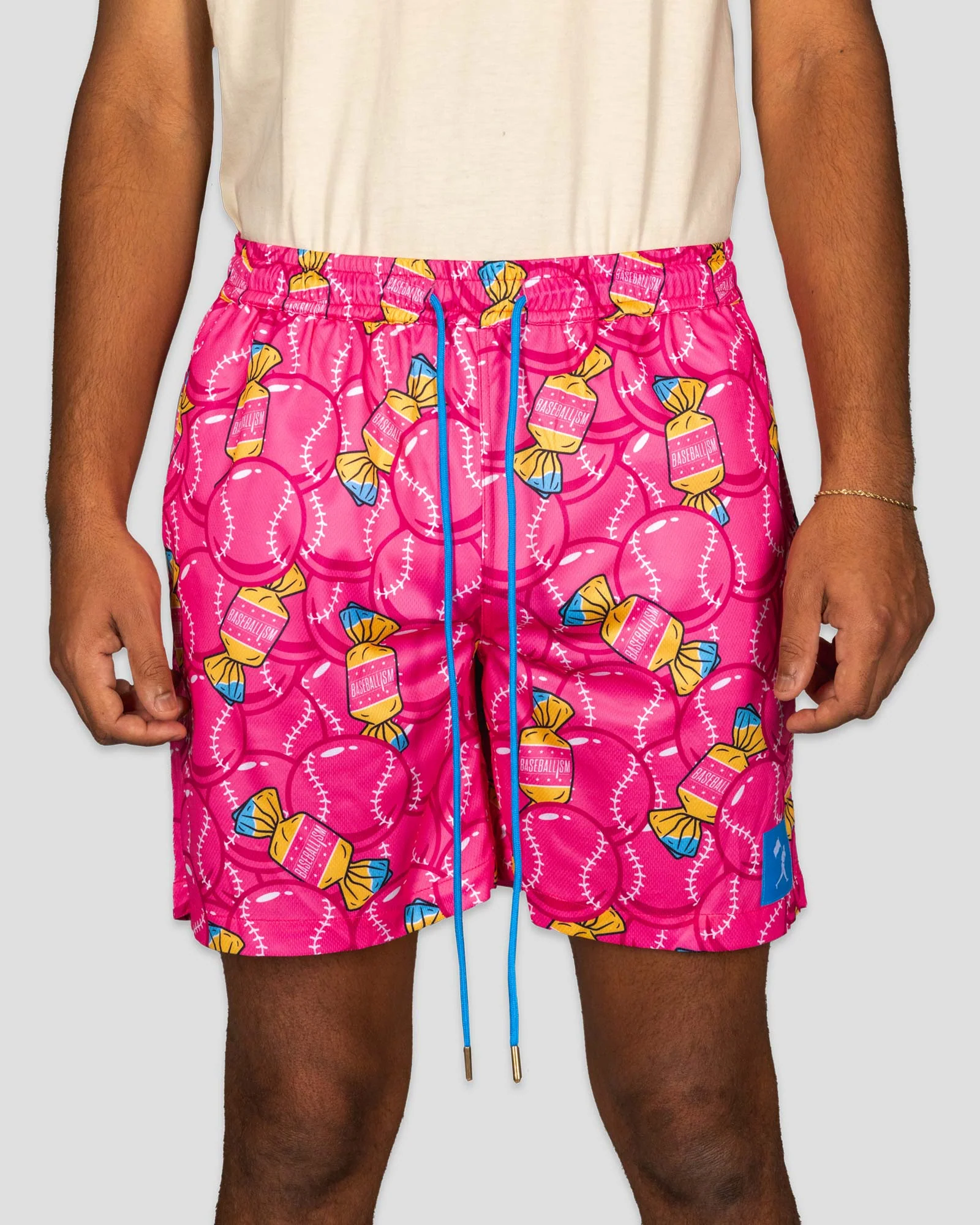 Bubbles and Doubles Diamond Air Mesh Shorts - Image 2