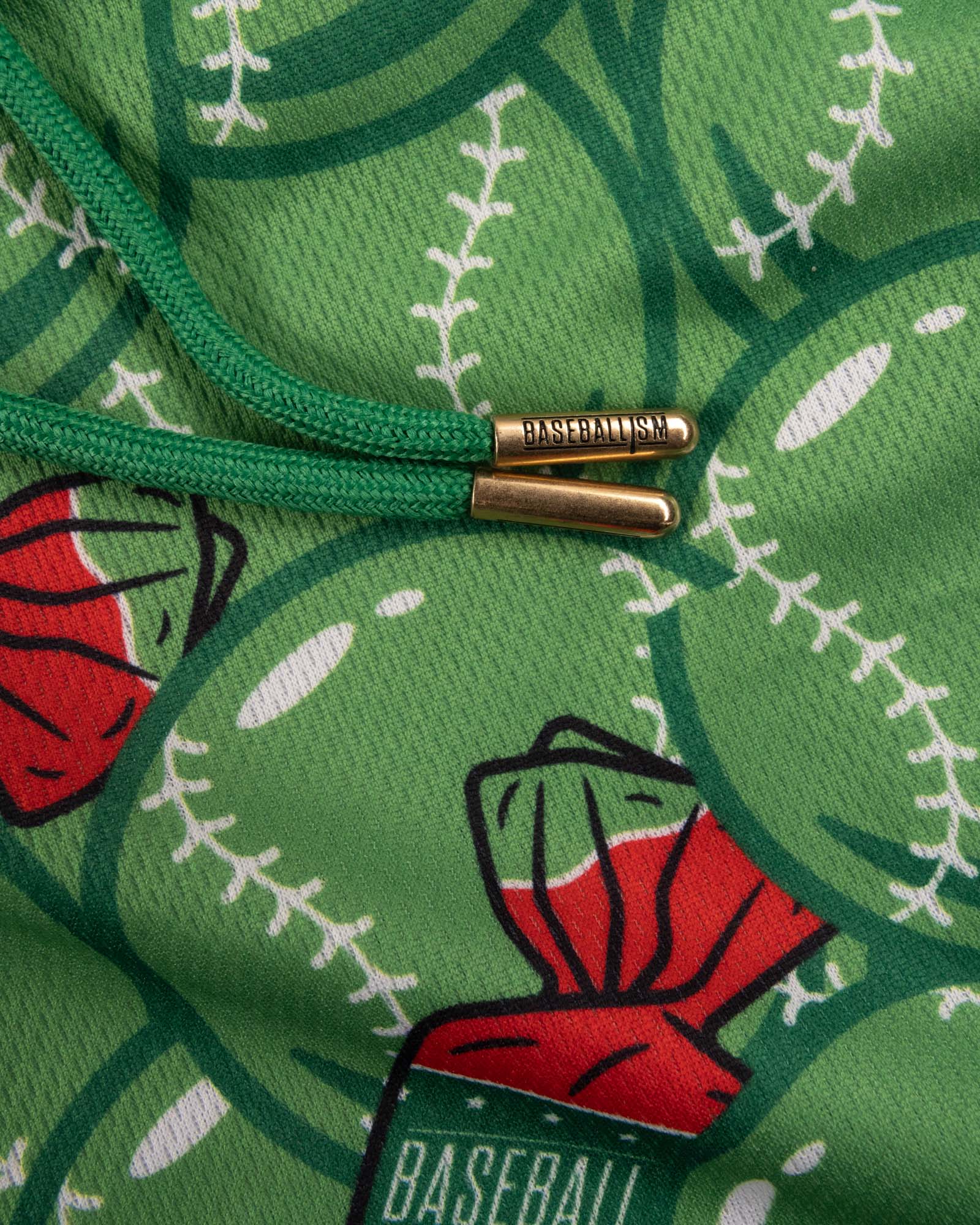 Bubbles and Doubles Diamond Air Mesh Shorts - Walk-Off Watermelon - Image 4