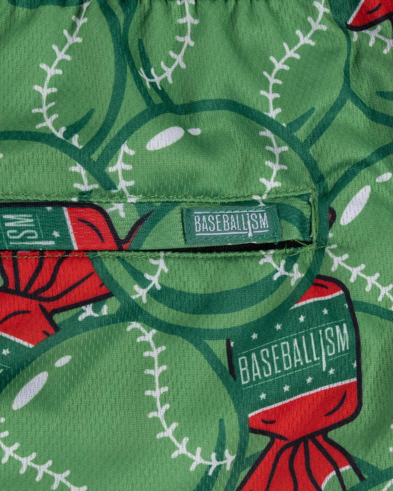 Bubbles and Doubles Diamond Air Mesh Shorts - Walk-Off Watermelon - Image 5