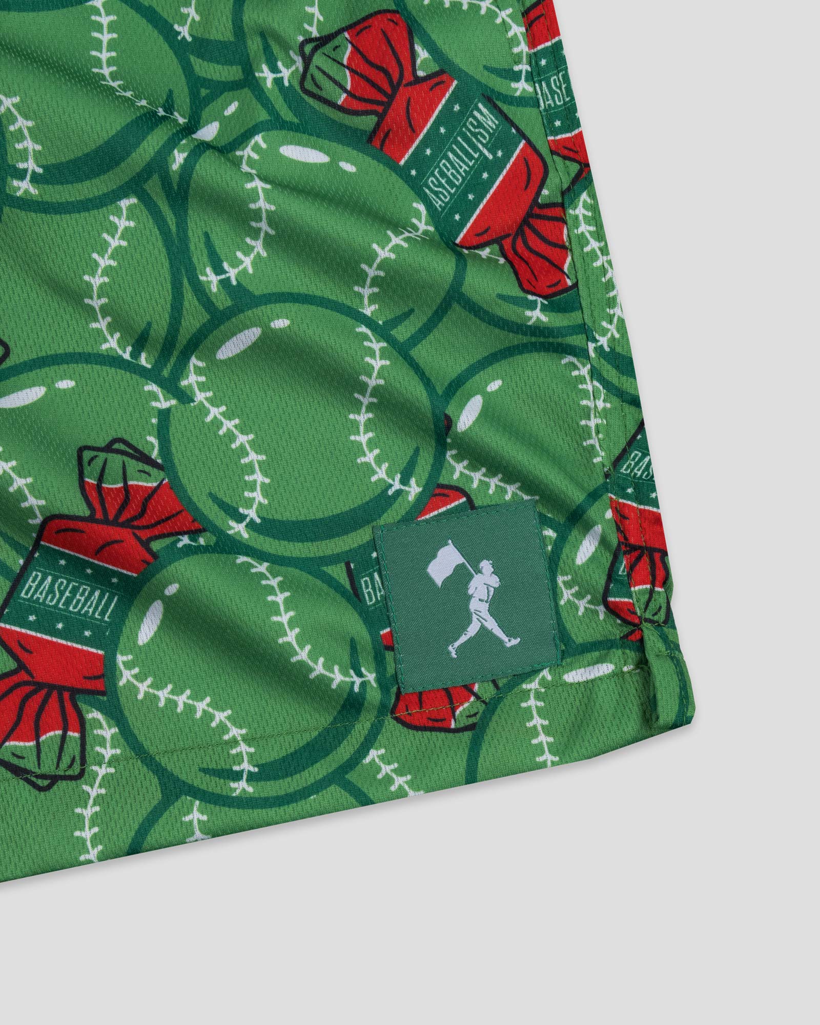 Bubbles and Doubles Diamond Air Mesh Shorts - Walk-Off Watermelon - Image 6