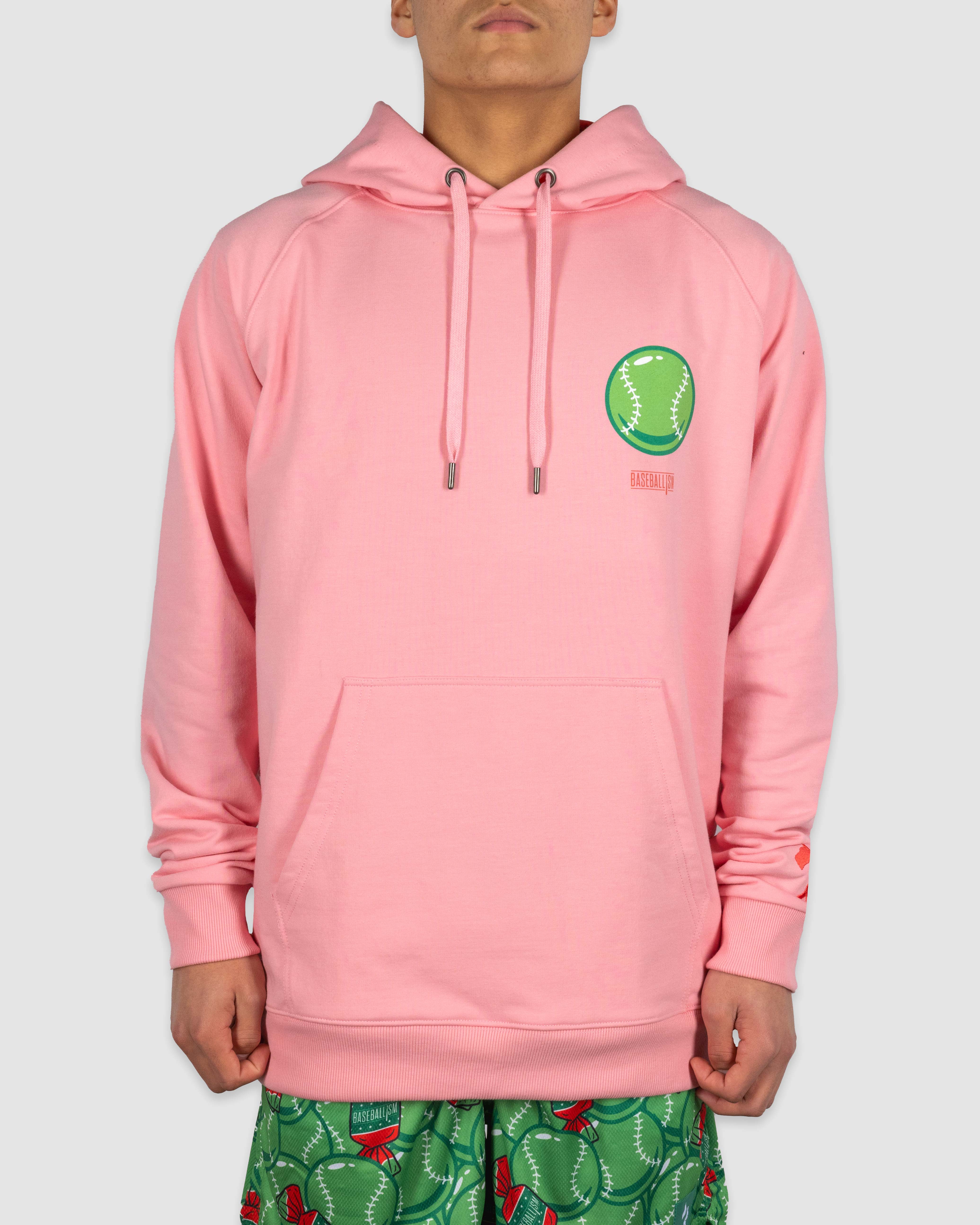 Bubbles and Doubles Hoodie - Walk-Off Watermelon - Image 2