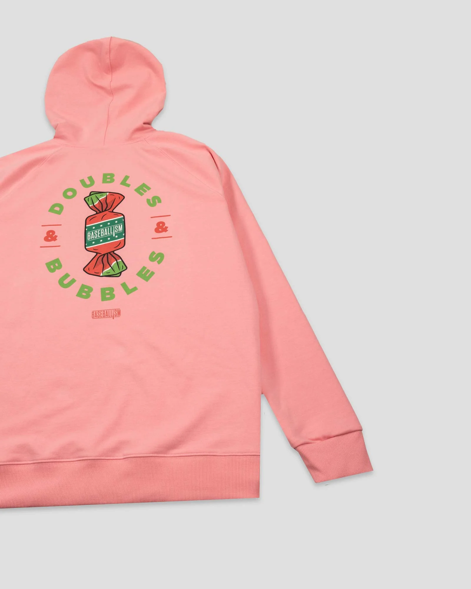 Bubbles and Doubles Hoodie - Walk-Off Watermelon - Image 6