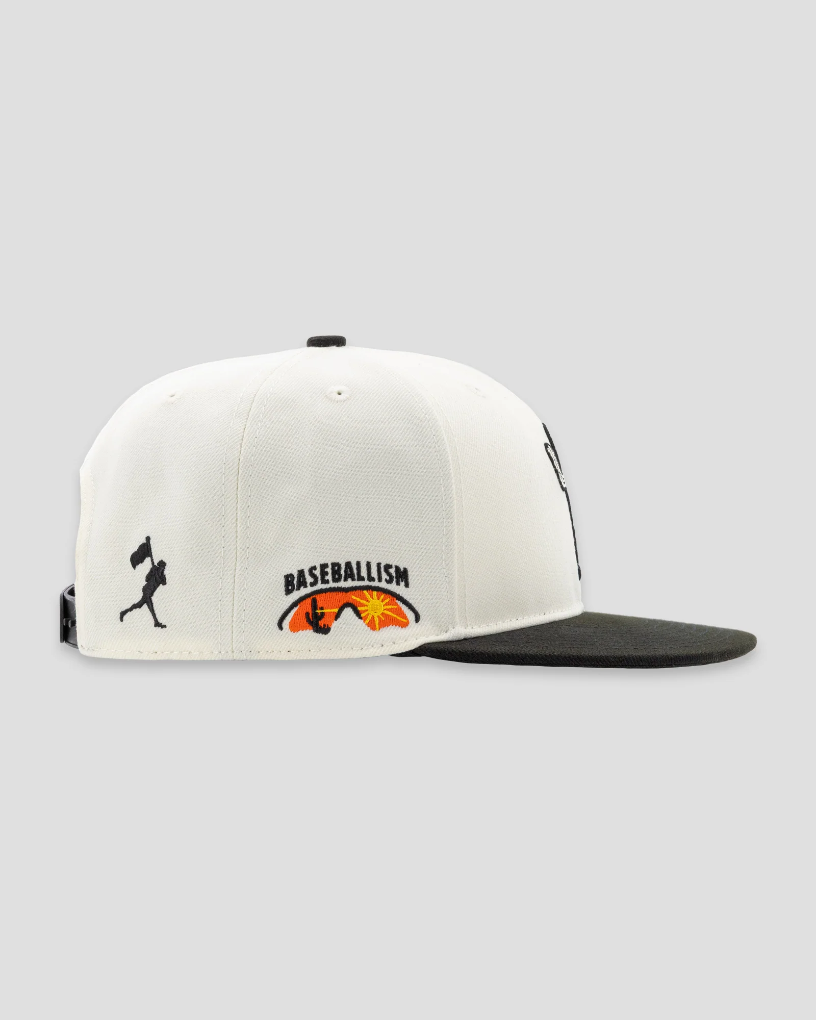 Cactus Bat Cap - Cream and Black - Image 5