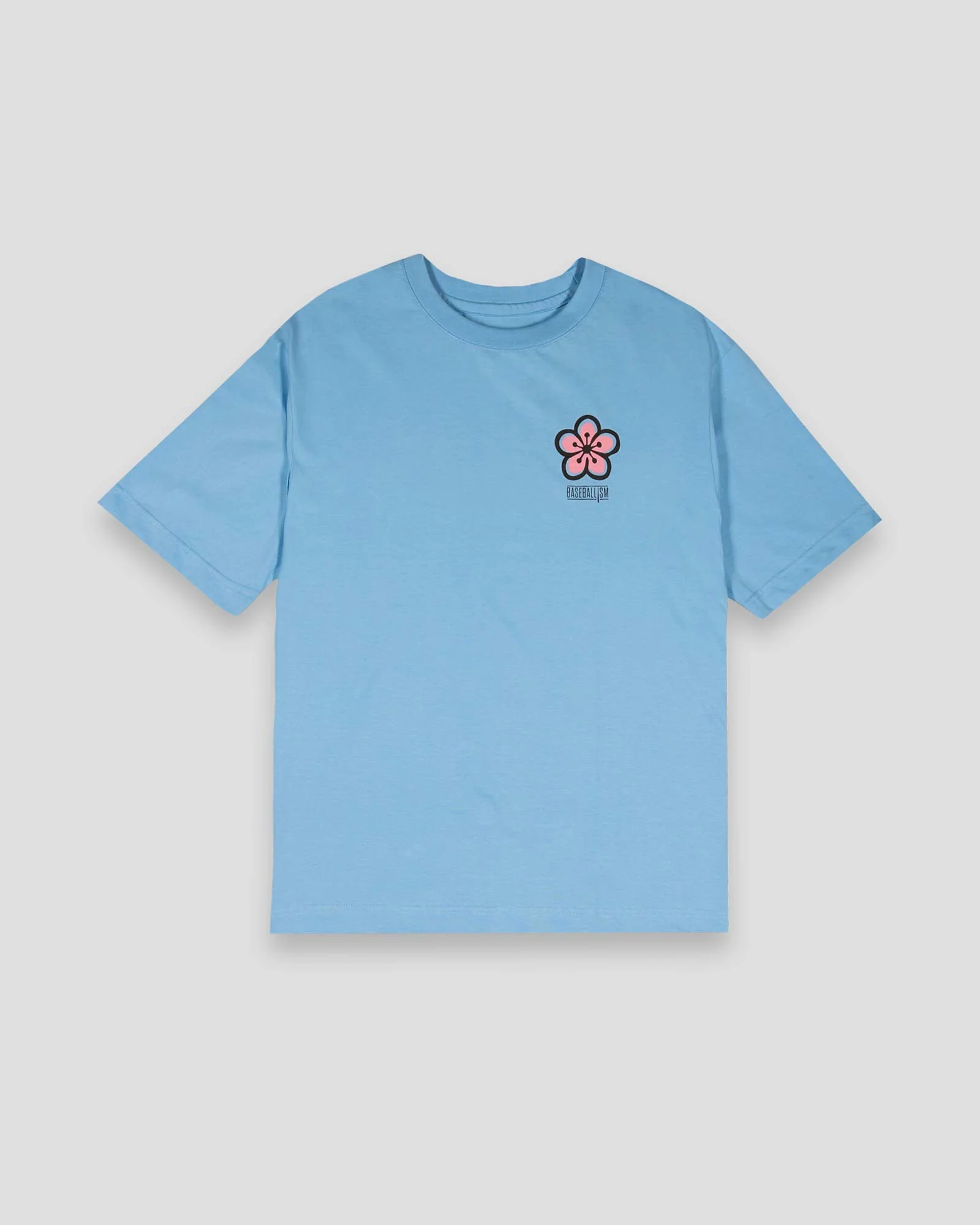 Cherry Blossom Baseball - Pima Cotton T-Shirt