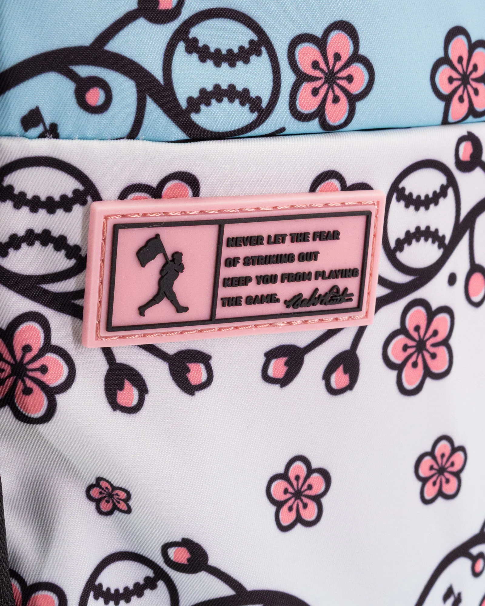 Cherry Blossom No Fear Cap Clip Backpack - Image 5