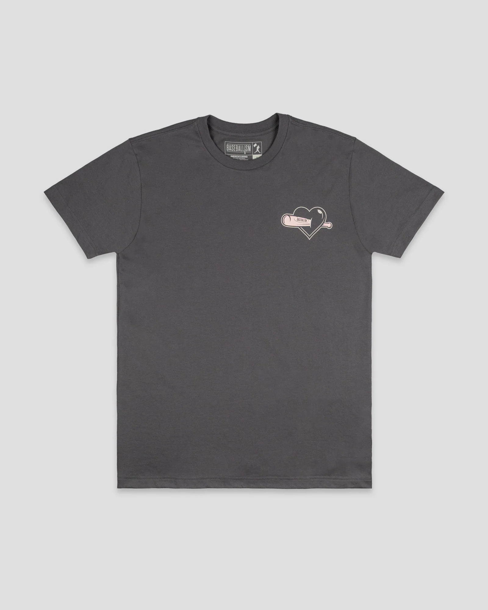Cupid T-Shirt - Charcoal - Image 2