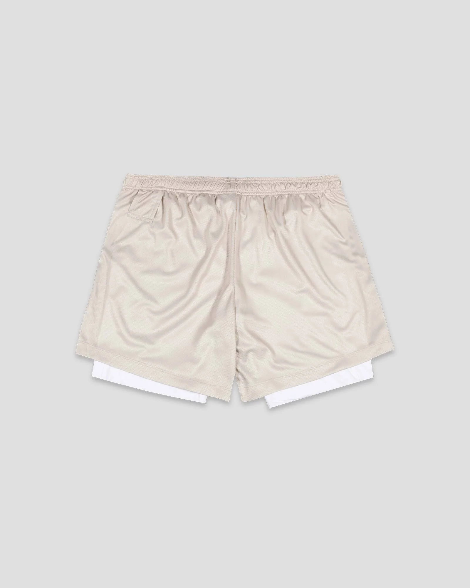 Diamond Air Liner Mesh Training Shorts (Cream) - Youth - Image 2