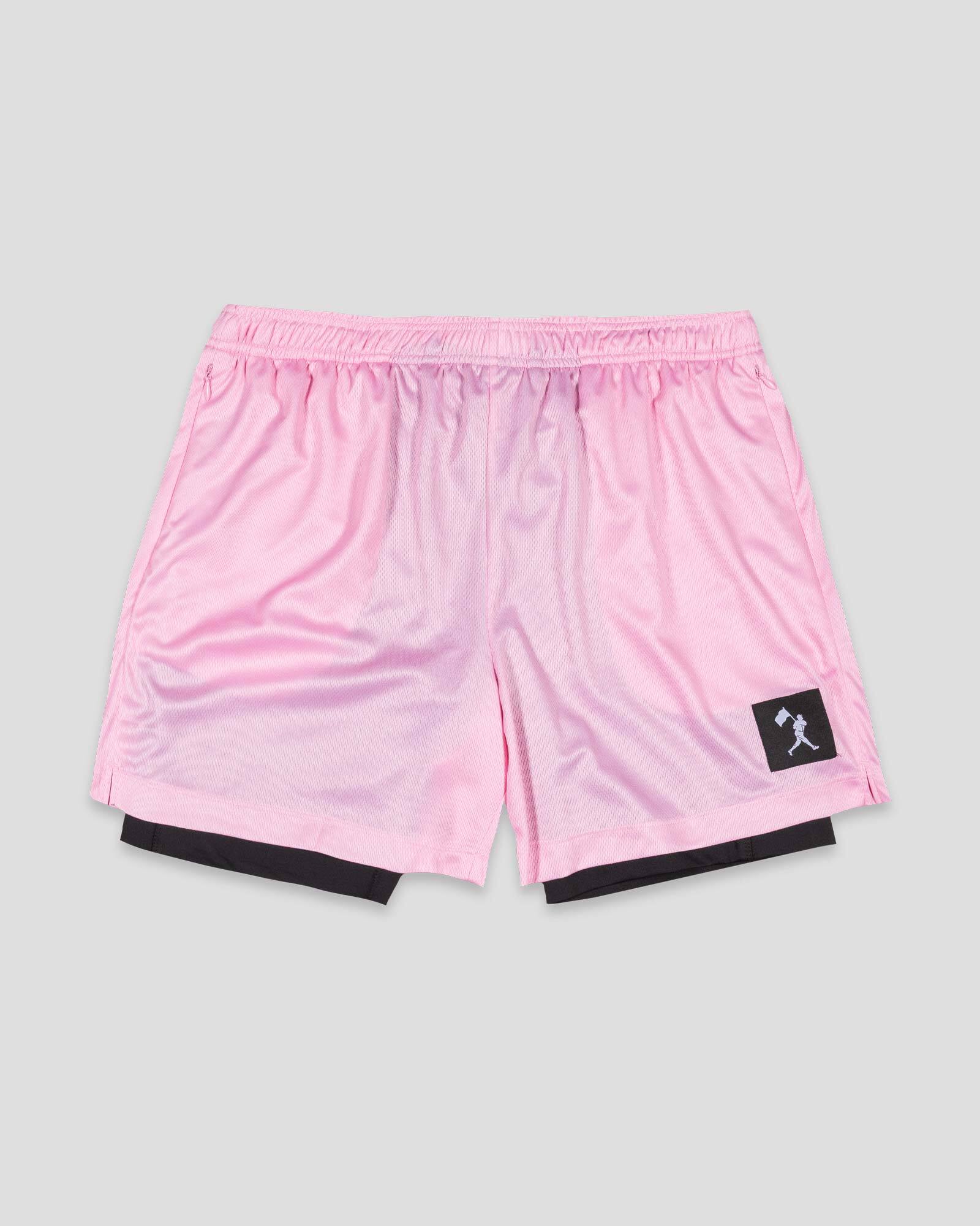 Diamond Air Liner Mesh Training Shorts (Pink)