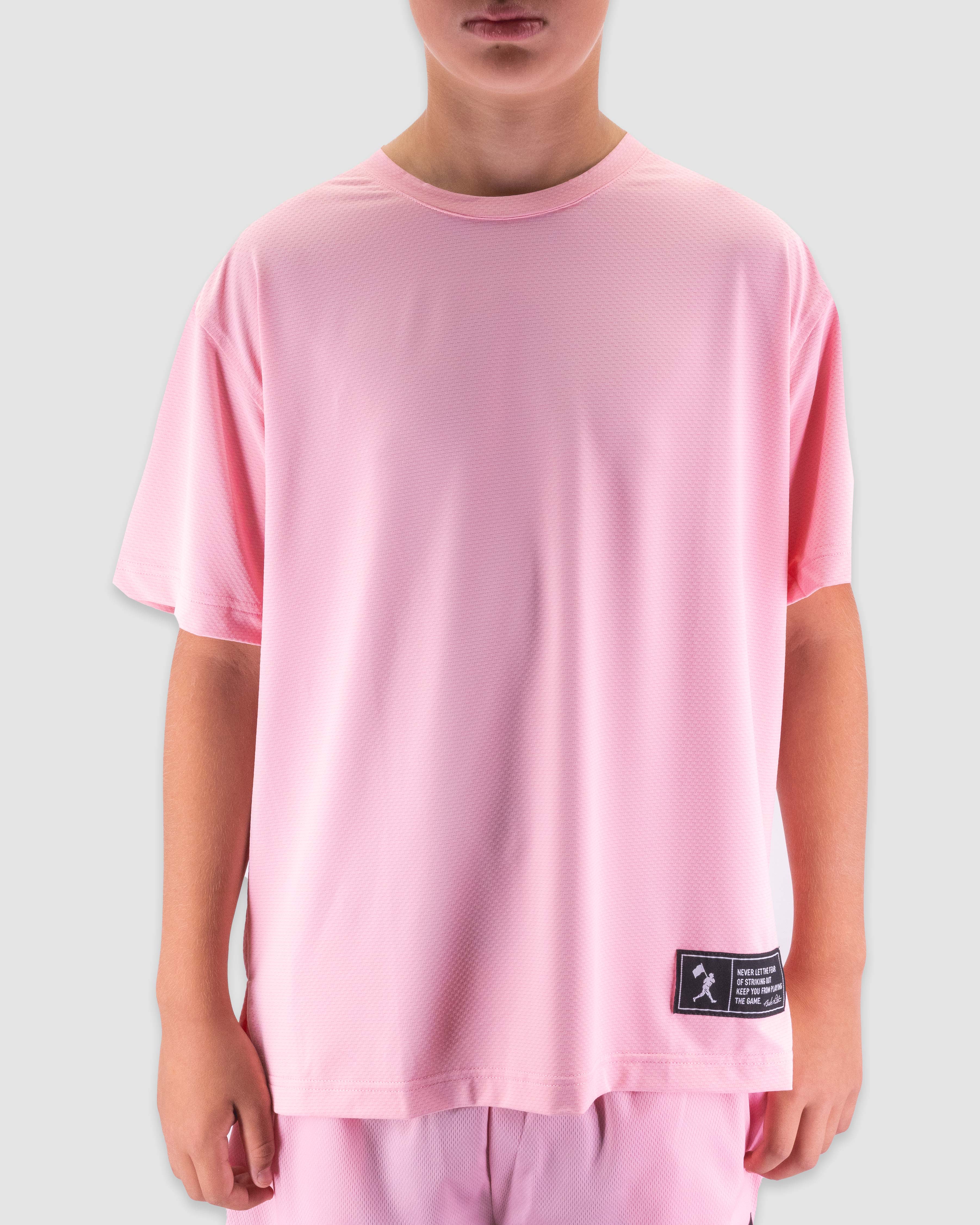 Diamond Flex Lite Training Tee (Pink) - Youth - Image 2