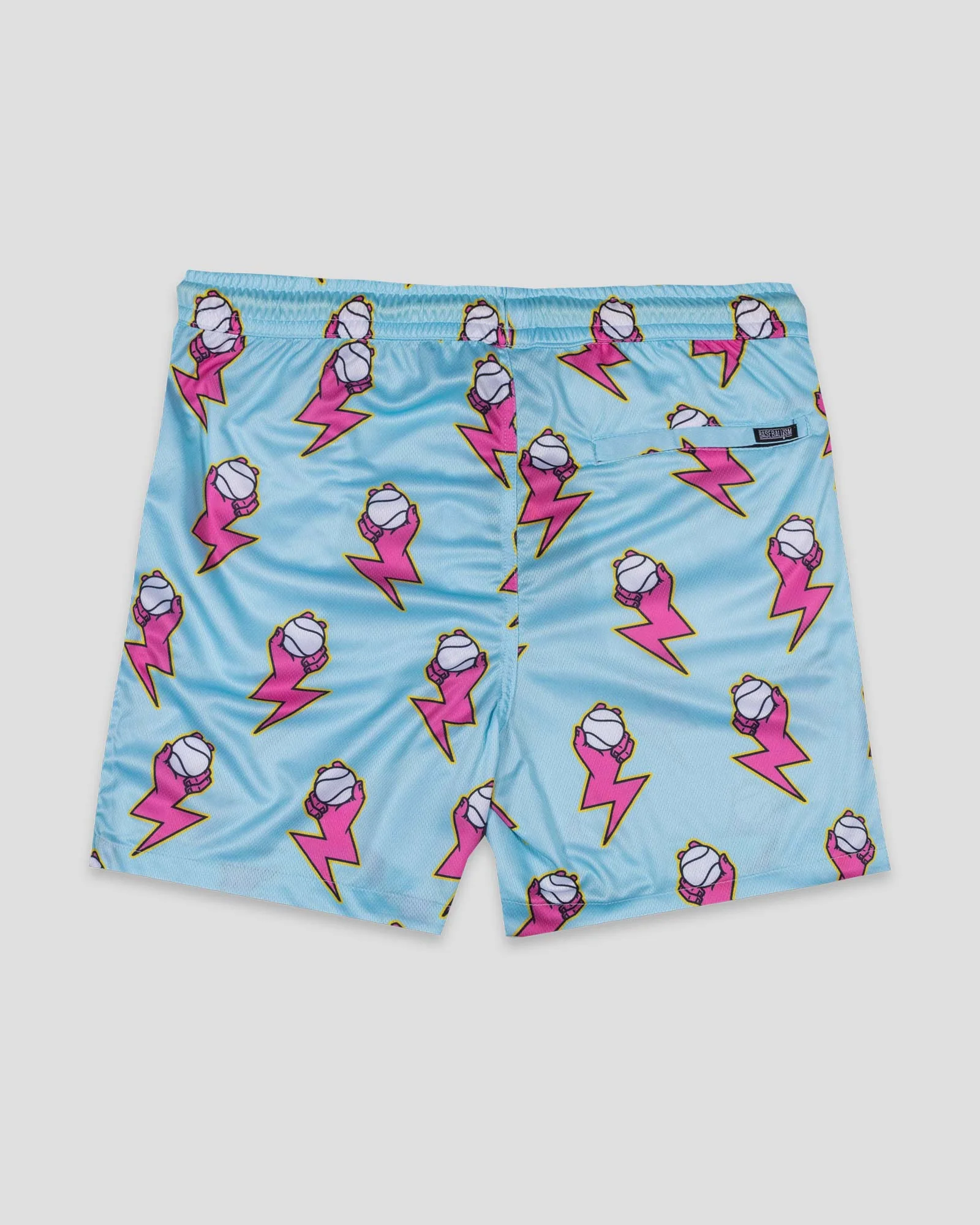 Electric Arms Diamond Air Mesh Shorts (Blue) - Image 2
