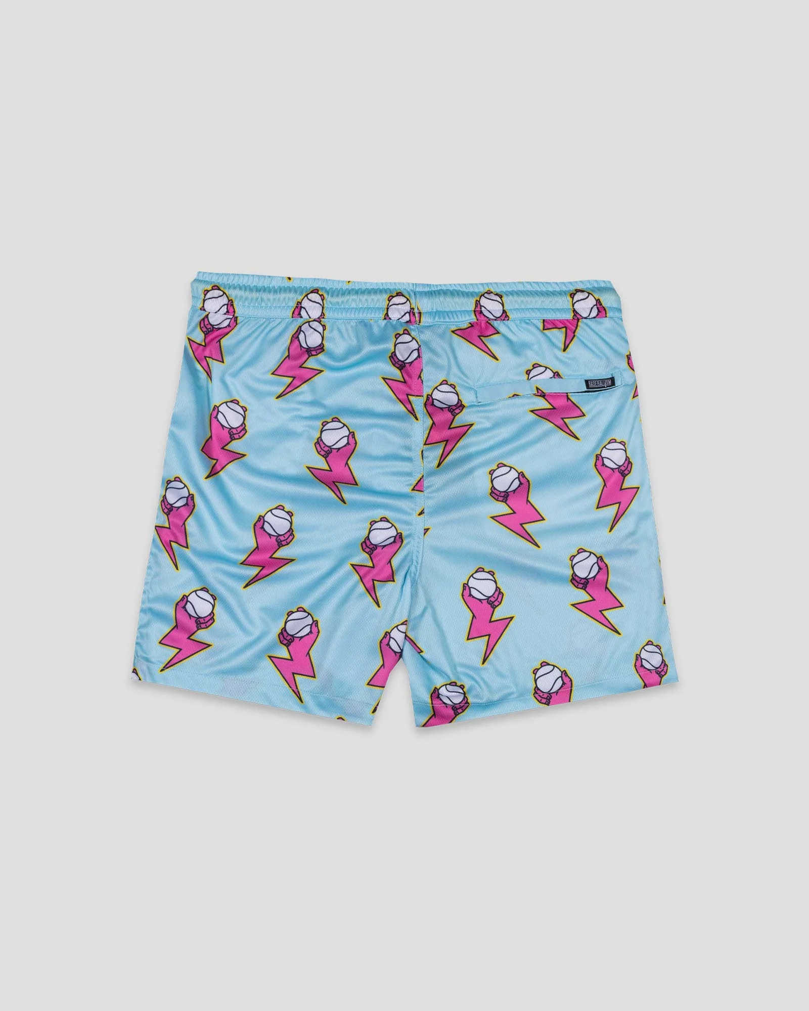 Electric Arms Diamond Air Mesh Shorts (Blue) - Youth - Image 2