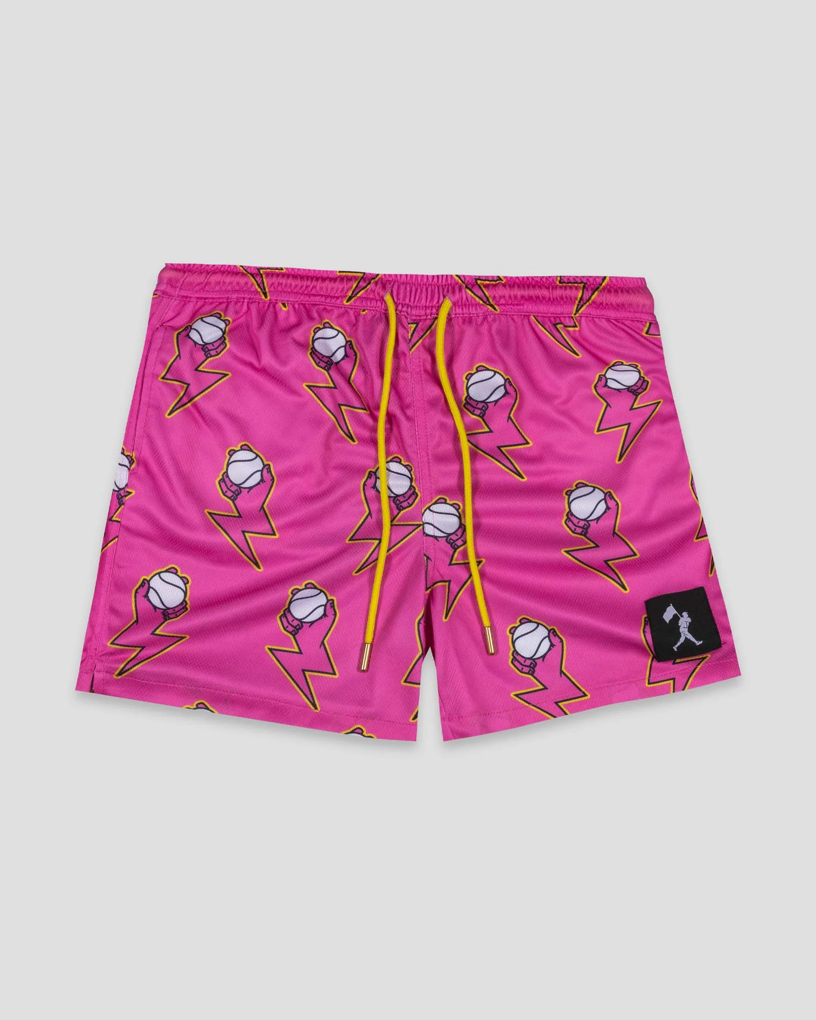 Electric Arms Diamond Air Mesh Shorts (Pink)