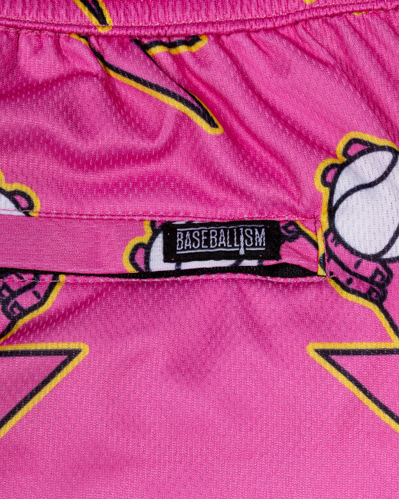 Electric Arms Diamond Air Mesh Shorts (Pink) - Youth - Image 5