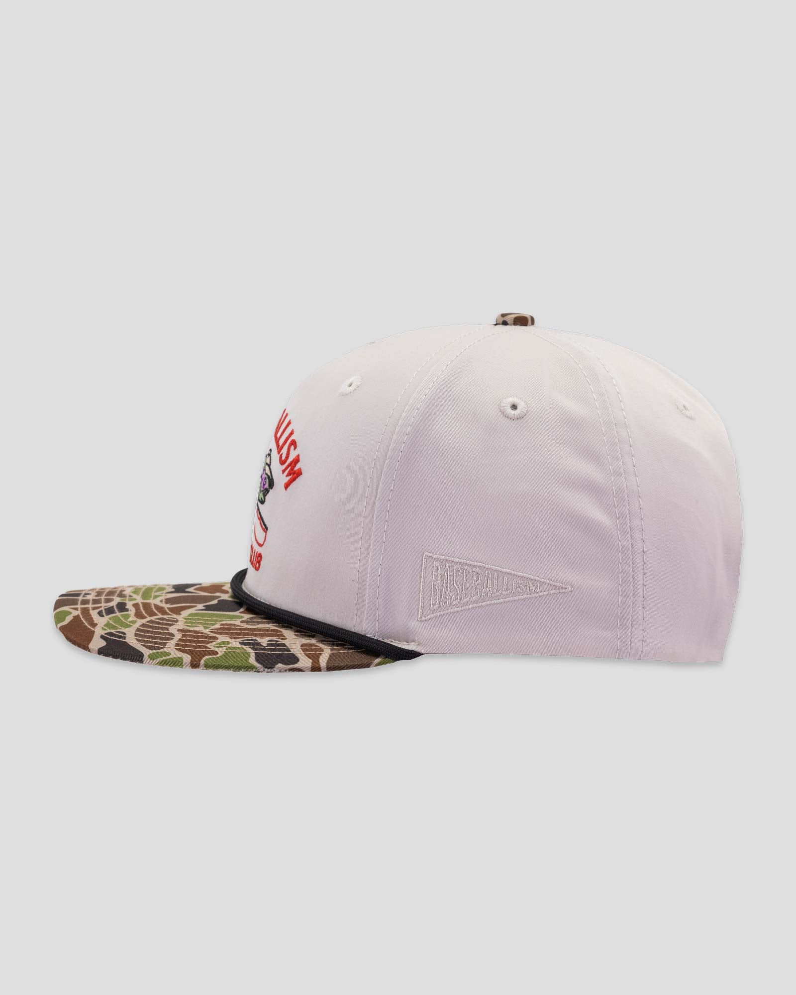 Fishing Club Angler Five Panel Rope Cap - Camo - Image 3