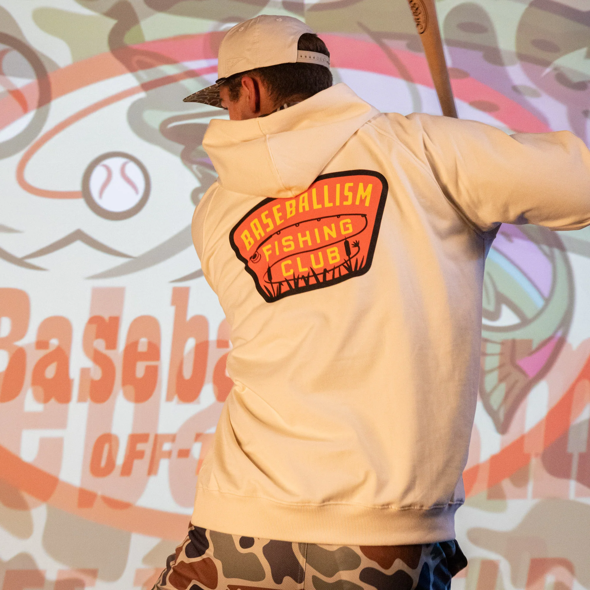 Fishing Club Hooks, Line Drives and Sinkers Hoodie - Image 6