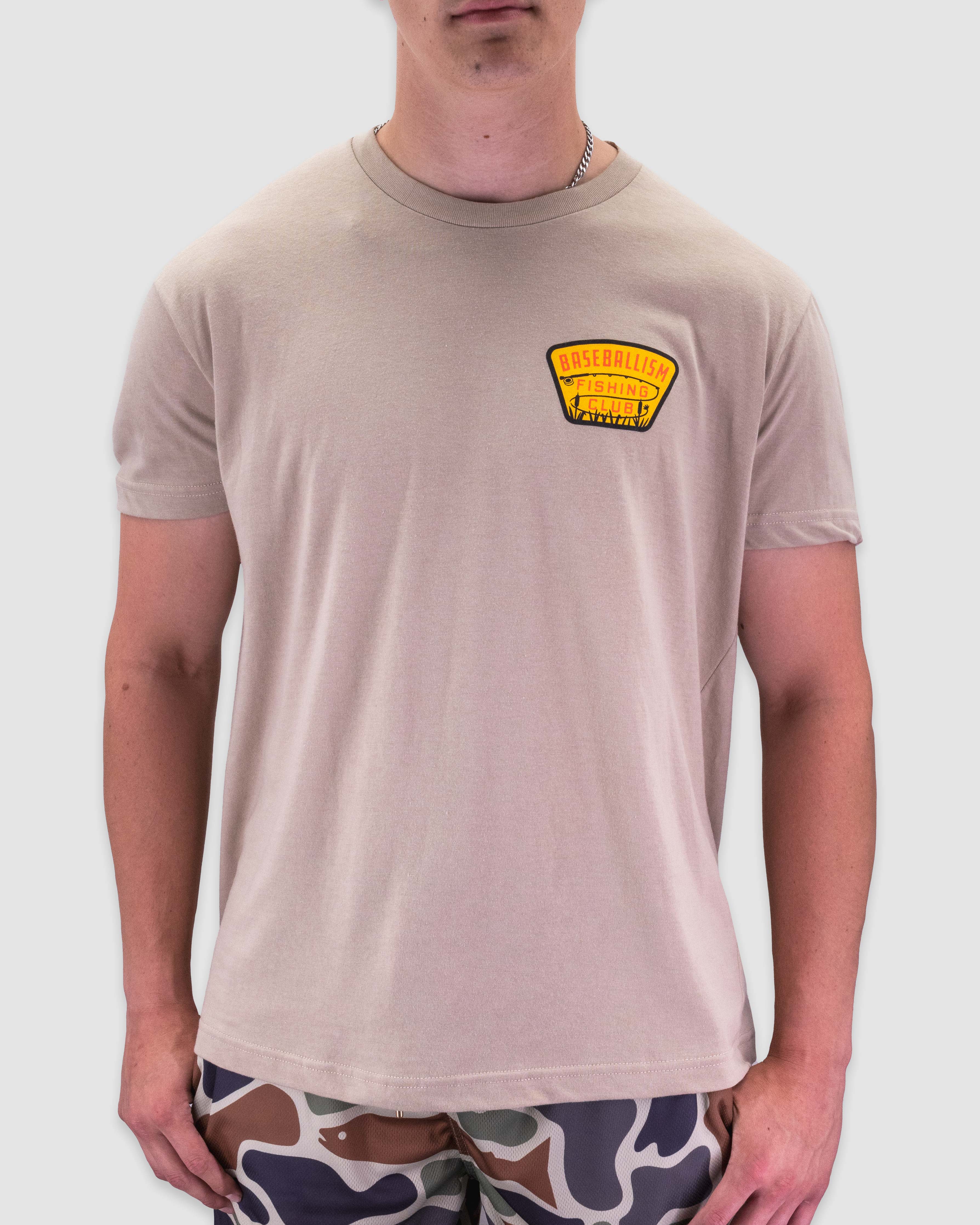 Fishing Club Hooks, Line Drives and Sinkers T-Shirt - Image 3