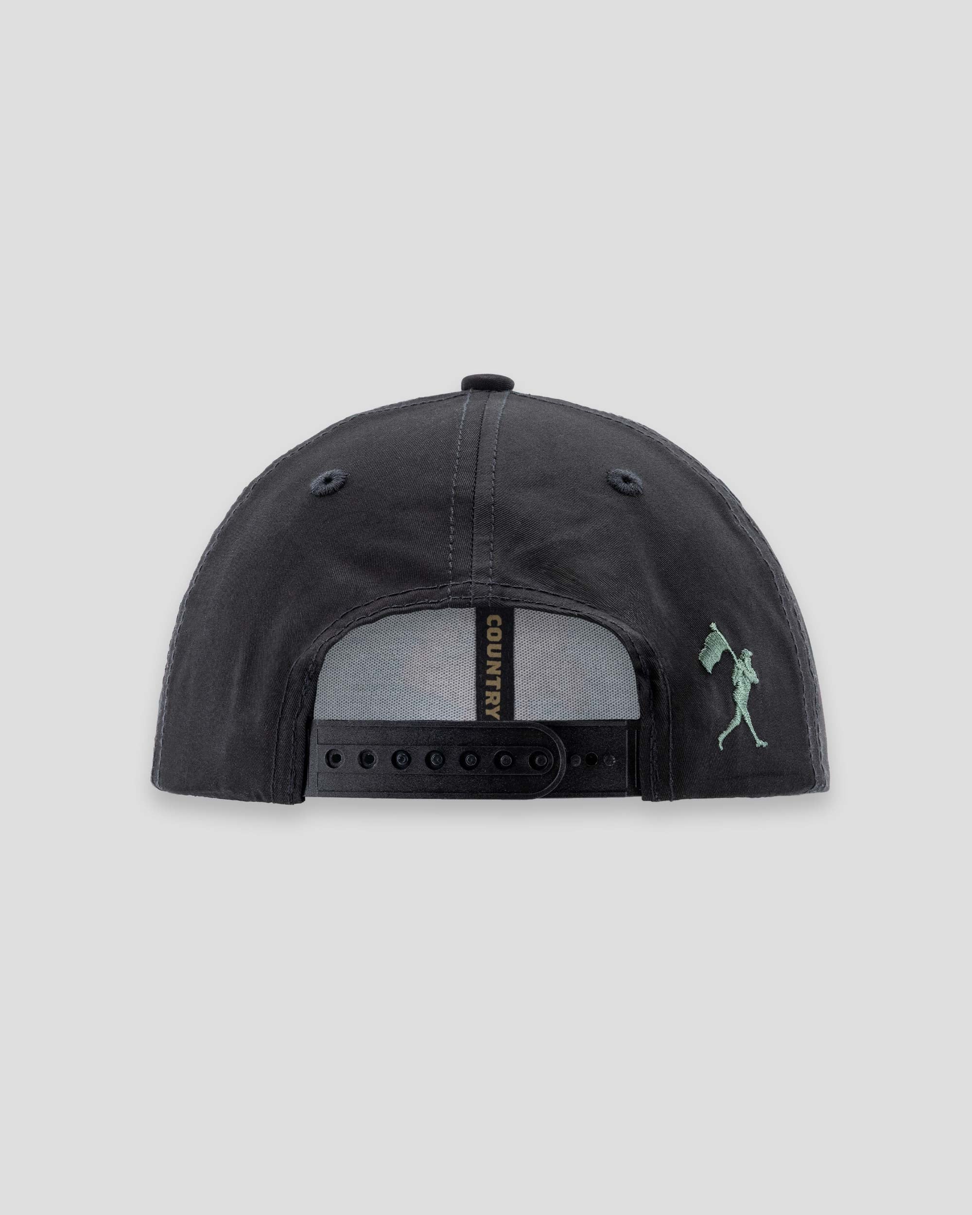 Fishing Club Patch Rope Cap - Black - Image 4