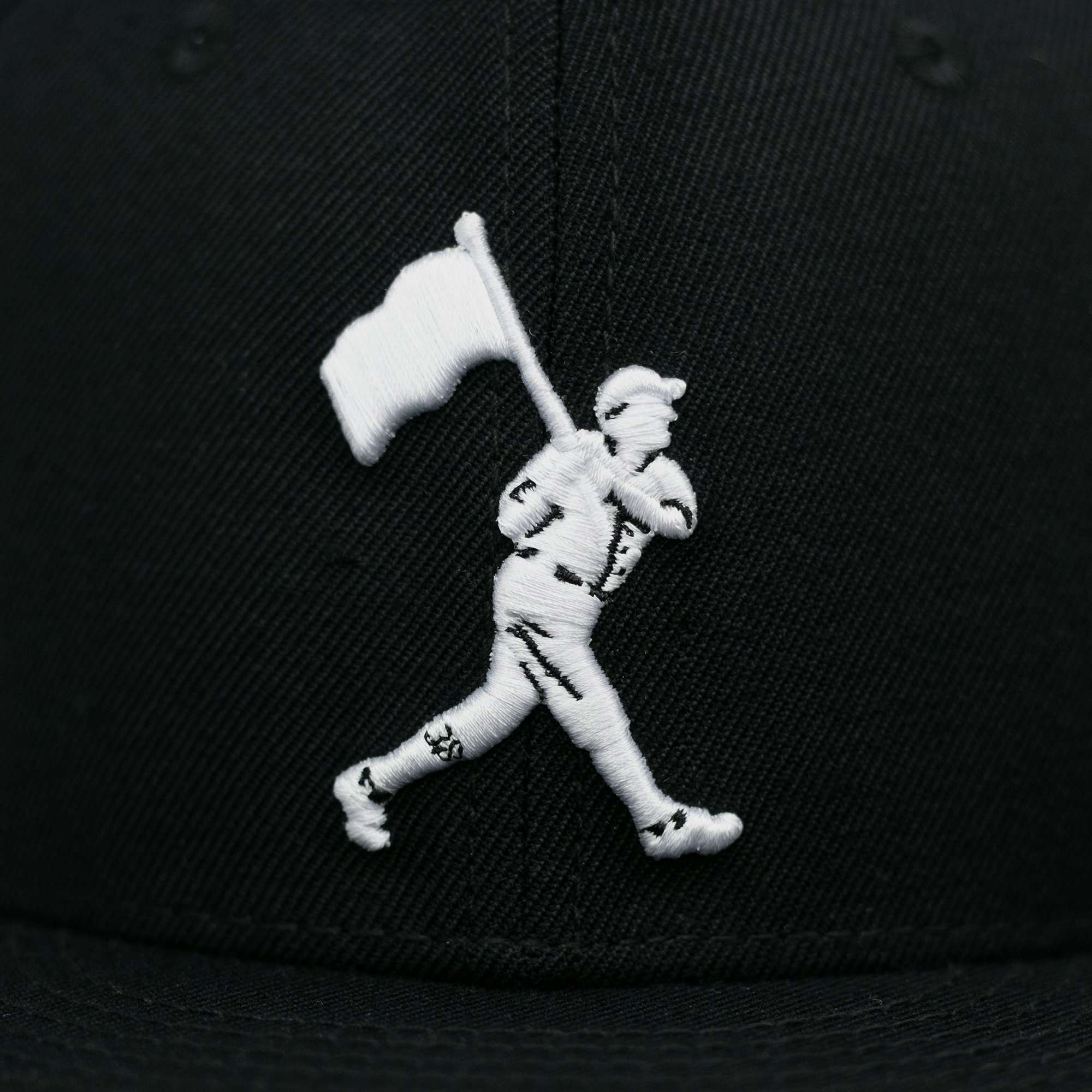 Flag Man Cap - Black and White - Image 3