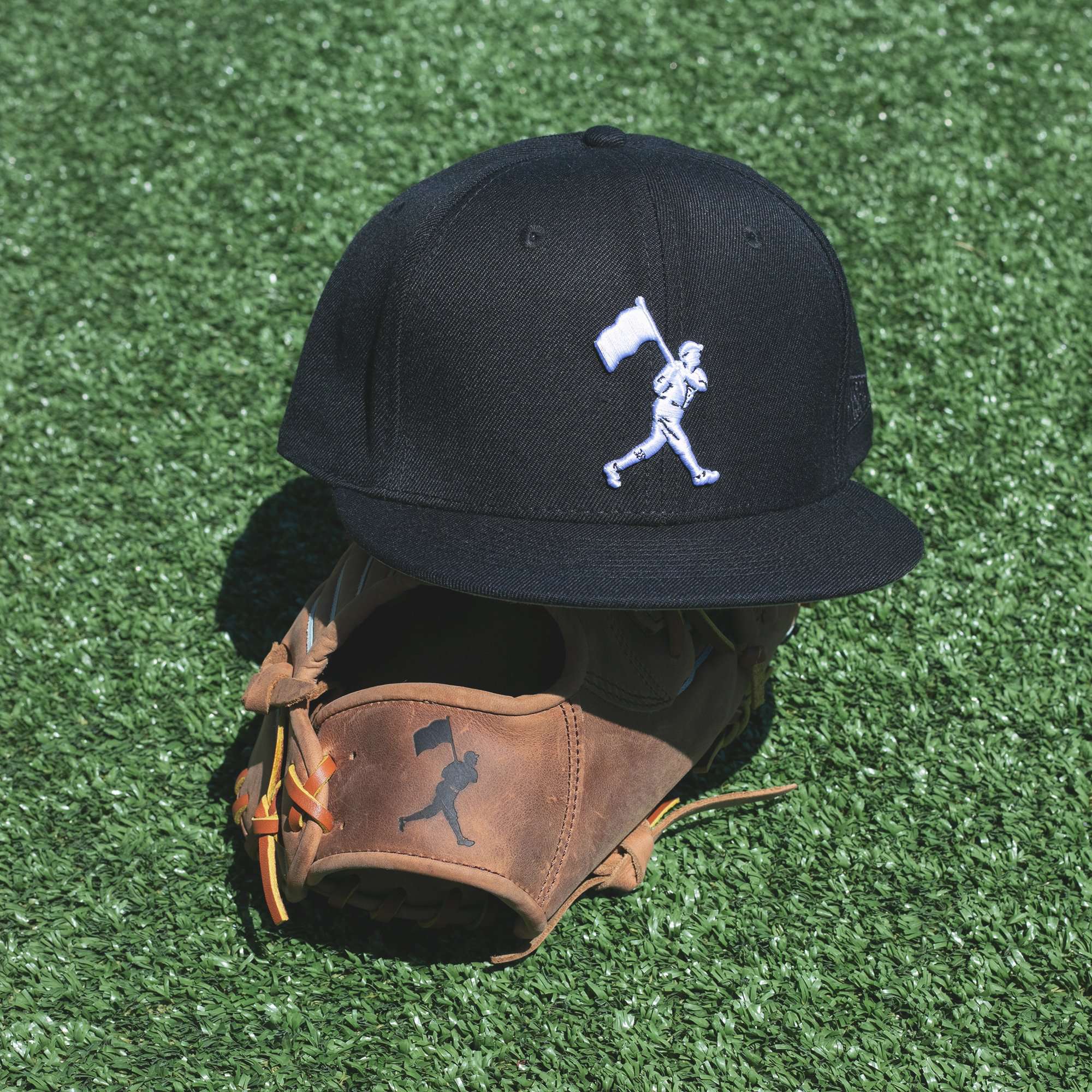 Flag Man Cap - Black and White - Image 7