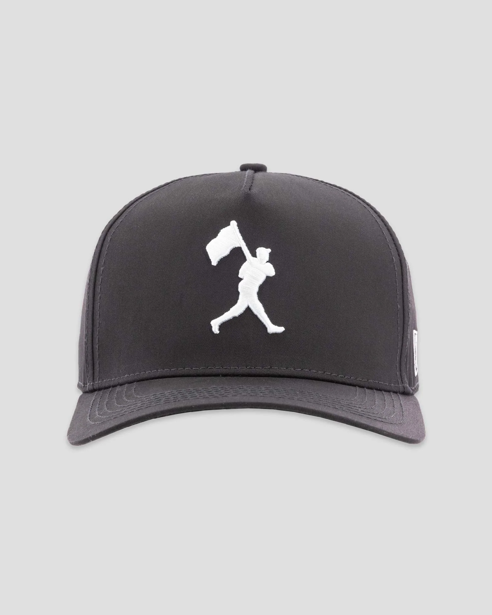 Flag Man Five Panel Cap - Black - Image 2