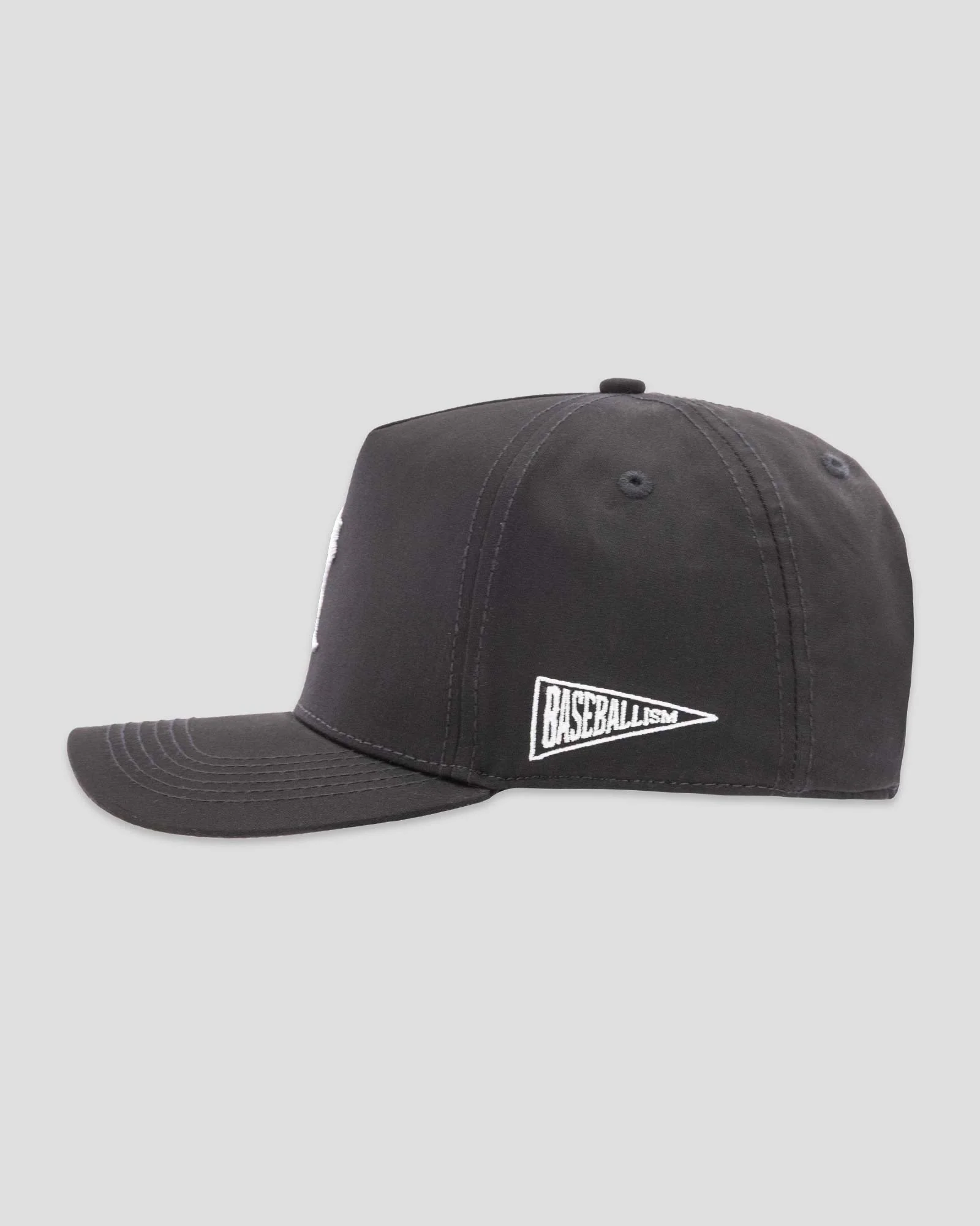 Flag Man Five Panel Cap - Black - Image 3