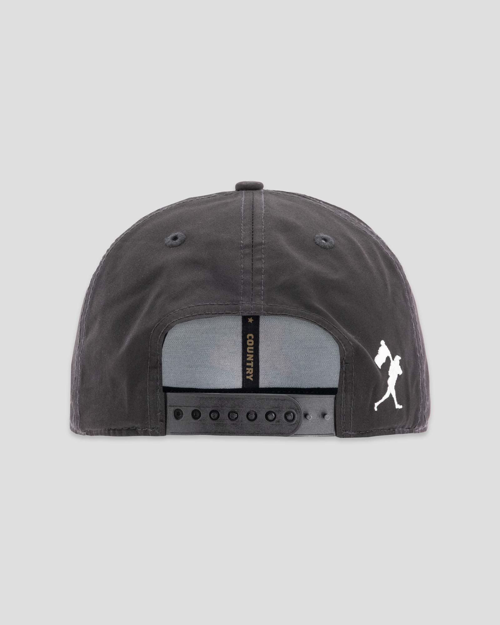 Flag Man Five Panel Cap - Black - Image 4