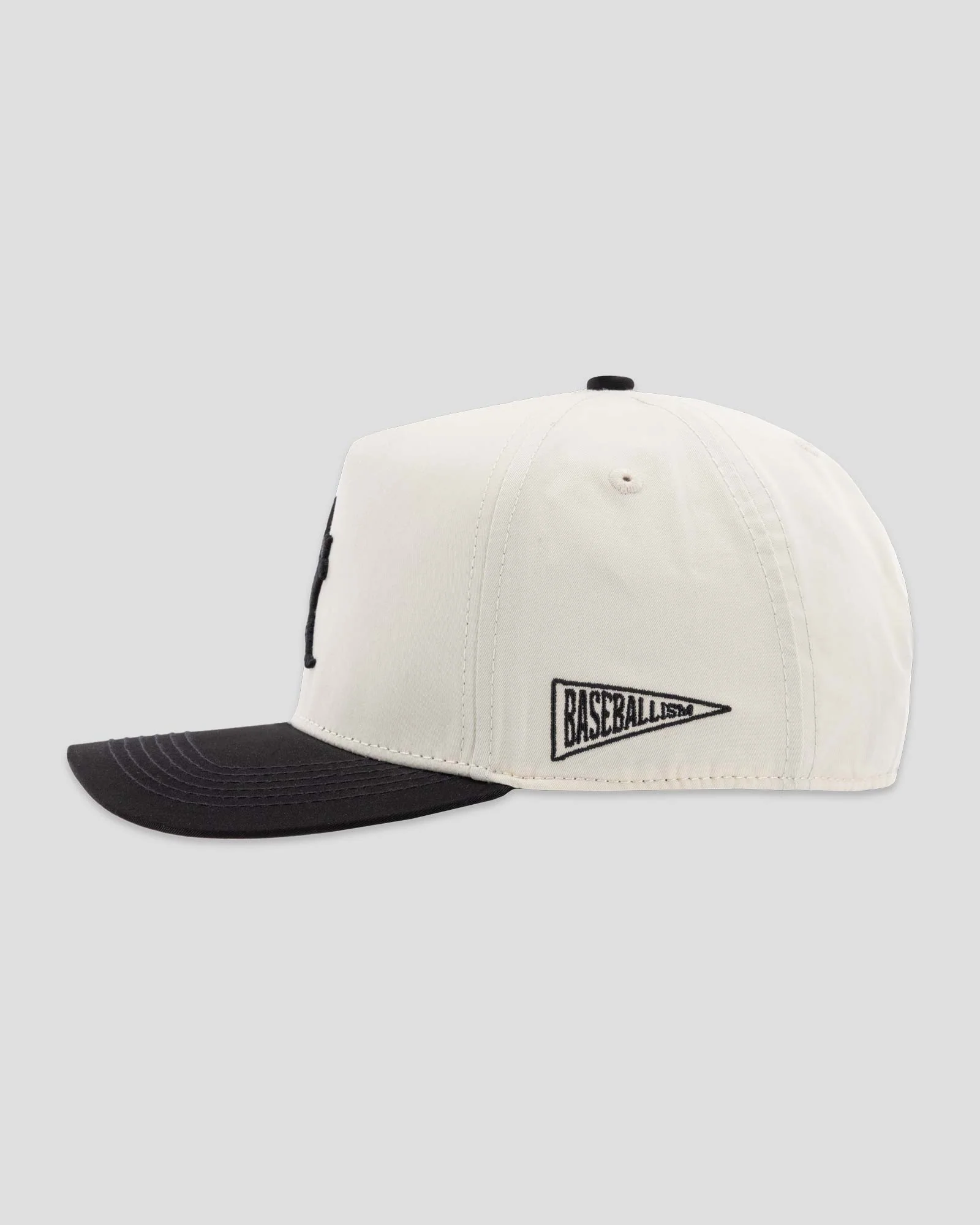 Flag Man Five Panel Cap - Cream - Image 3