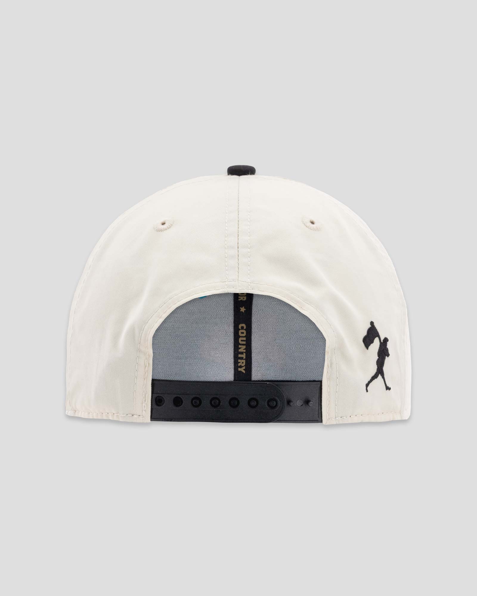 Flag Man Five Panel Cap - Cream - Image 4