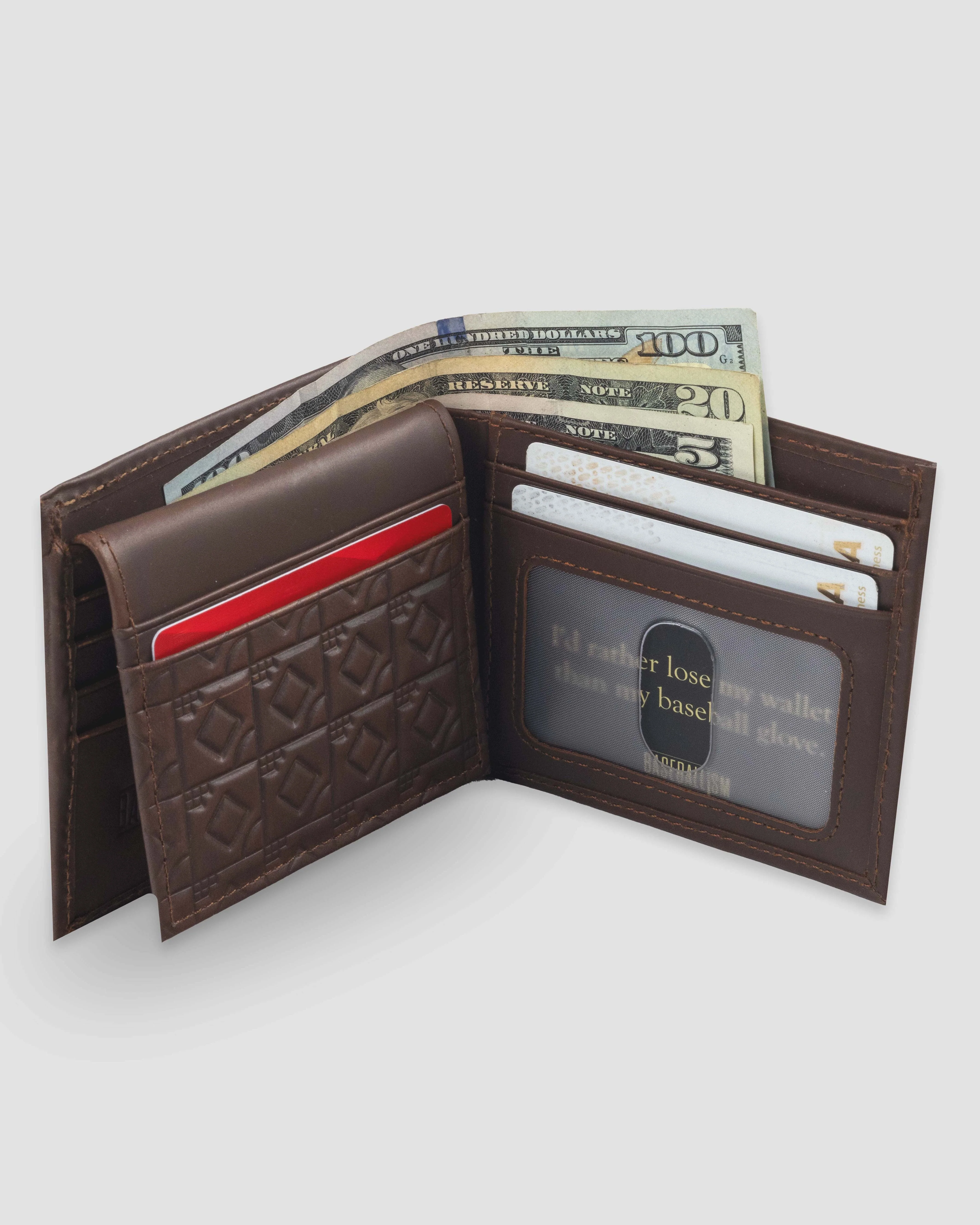 Flag Man Scorebook Bifold Wallet - Texas Rangers - Image 6