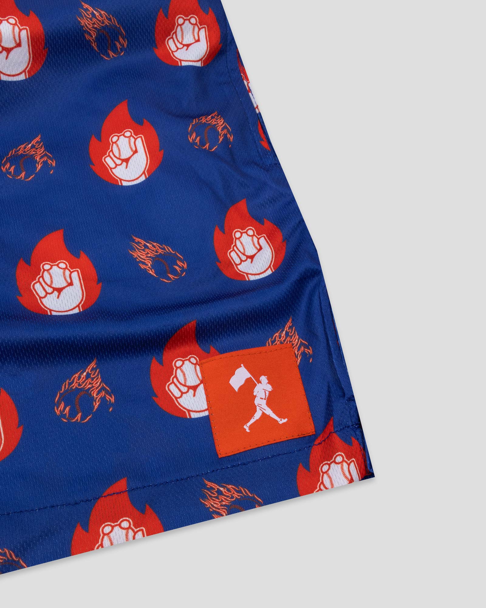 Flame Thrower Diamond Air Mesh Shorts - Image 6