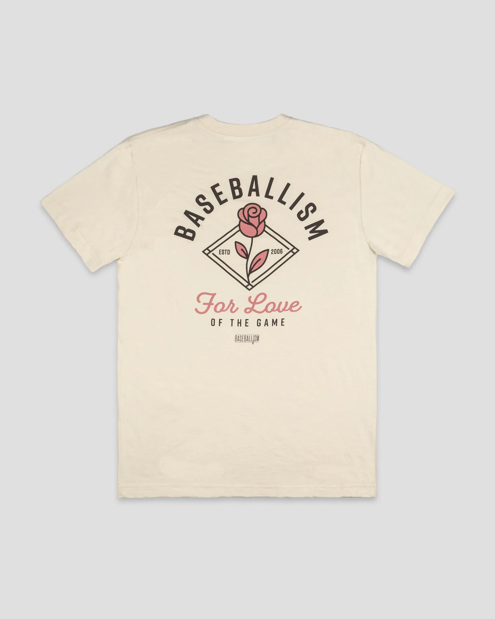 For Love of the Game Rose T-Shirt - Cream