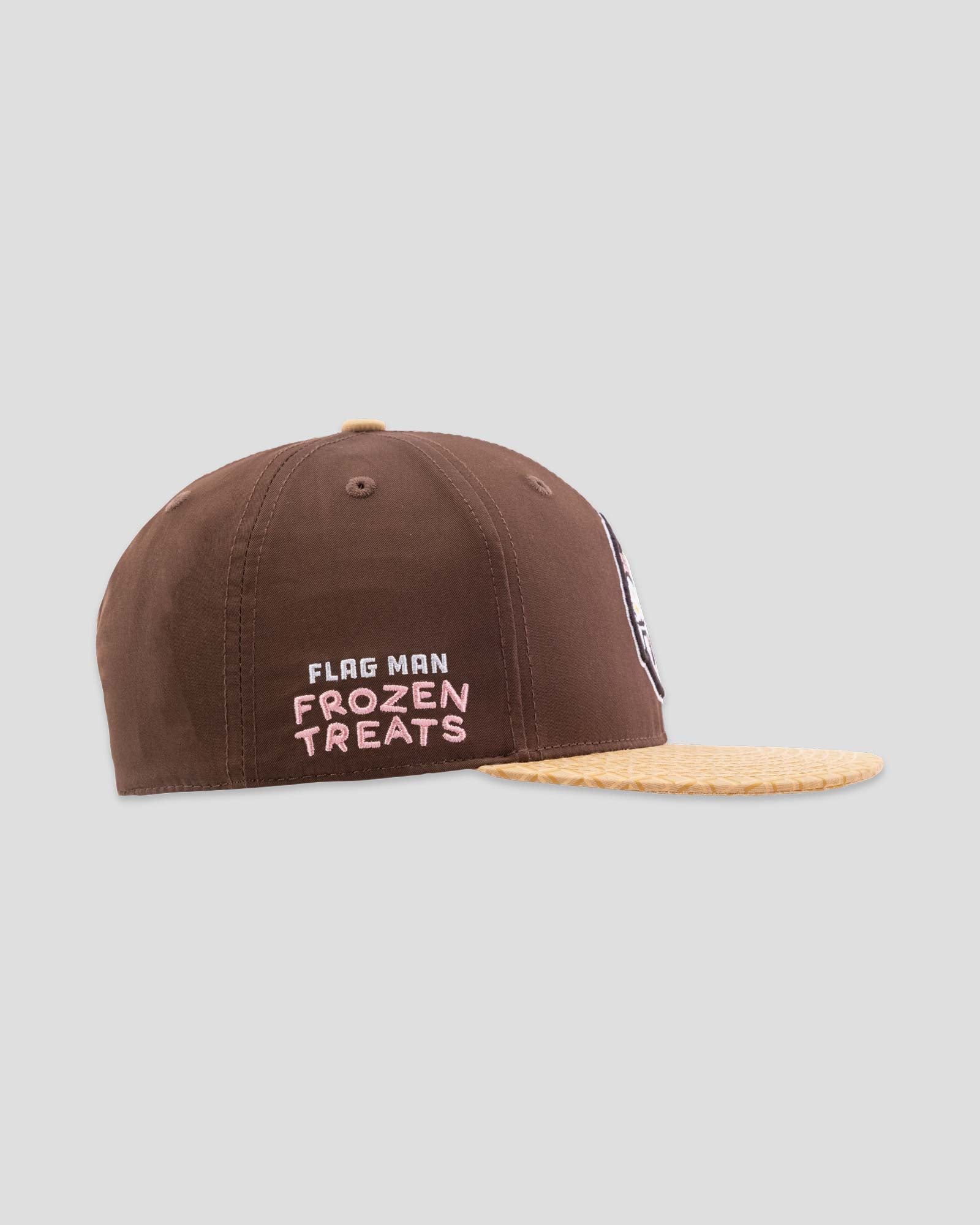 Frozen Treats Ice Cream Sundae Cap (Chocolate) - Youth - Image 3