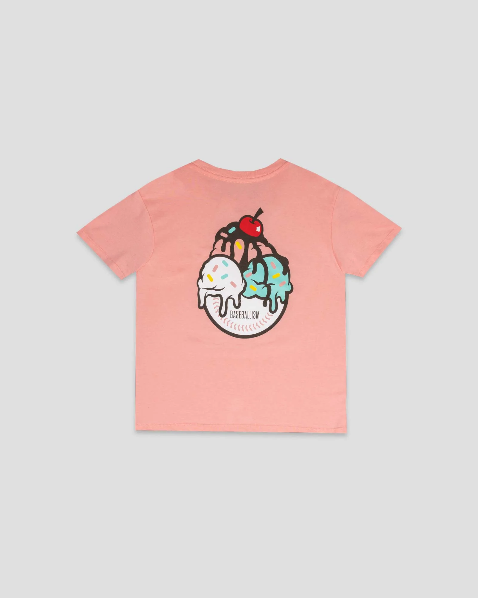 Frozen Treats Ice Cream Sundae T-Shirt (Strawberry) - Youth - Image 2