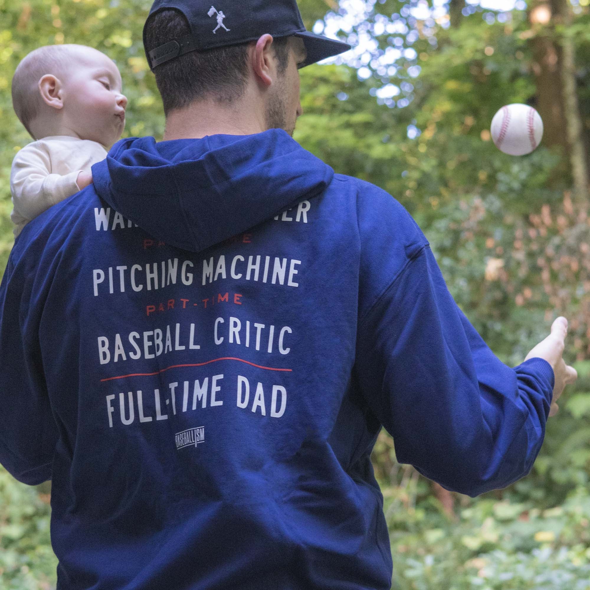 Full-Time Dad - Men's Hoodie - Image 5