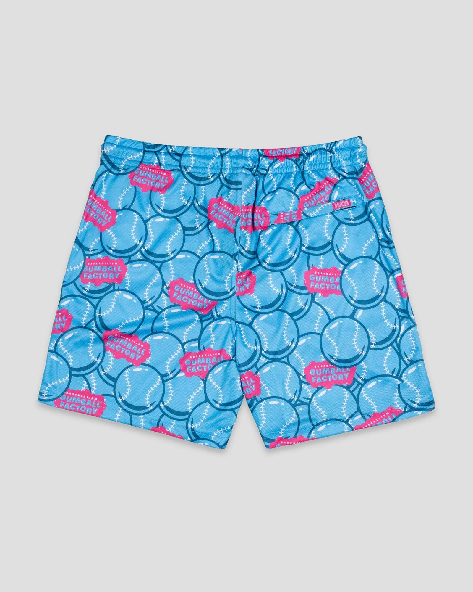 Gumball Factory Diamond Air Mesh Shorts - Light Blue - Image 2